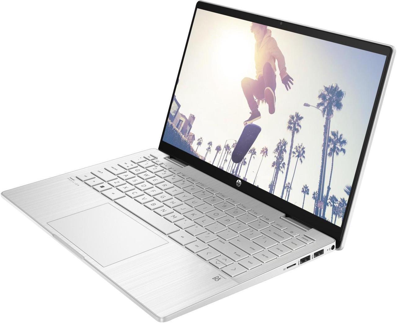 Alt view image 3 of 7 - HP 15t-fd000 School & Business Laptop (Intel i5-1334U 10-Core, 15.6" 60 Hz Touch Full HD (1920x1080), Intel UHD, 8GB RAM, 256GB SSD, Backlit KB, Wifi, Webcam, Win 11 Home) with USB-C Dock