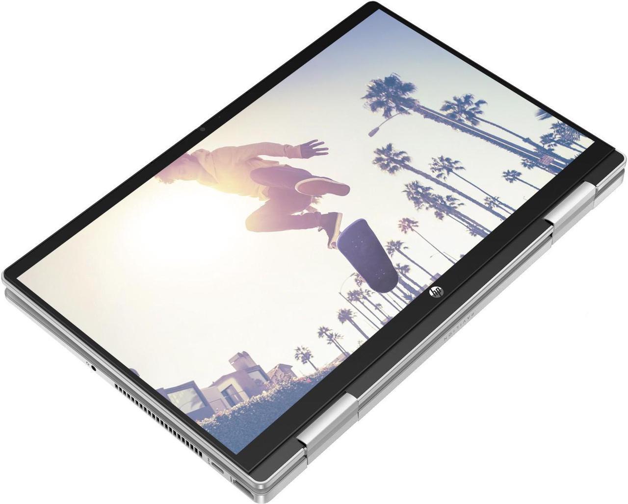 Alt view image 7 of 7 - HP 15t-fd000 School & Business Laptop (Intel i5-1334U 10-Core, 15.6" 60 Hz Touch Full HD (1920x1080), Intel UHD, 8GB RAM, 256GB SSD, Backlit KB, Wifi, Webcam, Win 11 Home) with USB-C Dock