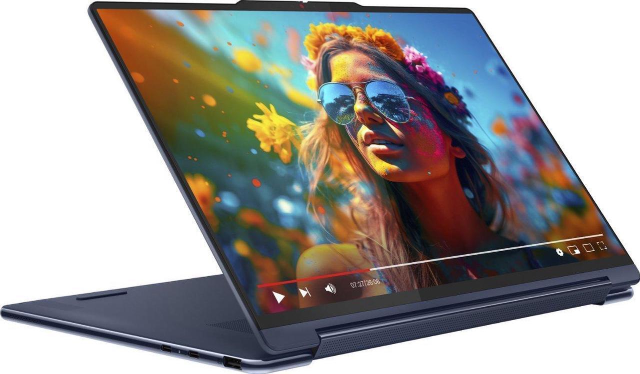 Alt view image 3 of 7 - Lenovo Yoga 9i Business 2-in-1 Laptop 14.0" Touchscreen OLED 2.8K Display (Intel Ultra 7-155H, 16GB LPDDR5X, 1TB SSD, Active Pen, Backlit KB, Fingerprint, 2 Thunderbolt 4, Win 11 Home) (Renewed)
