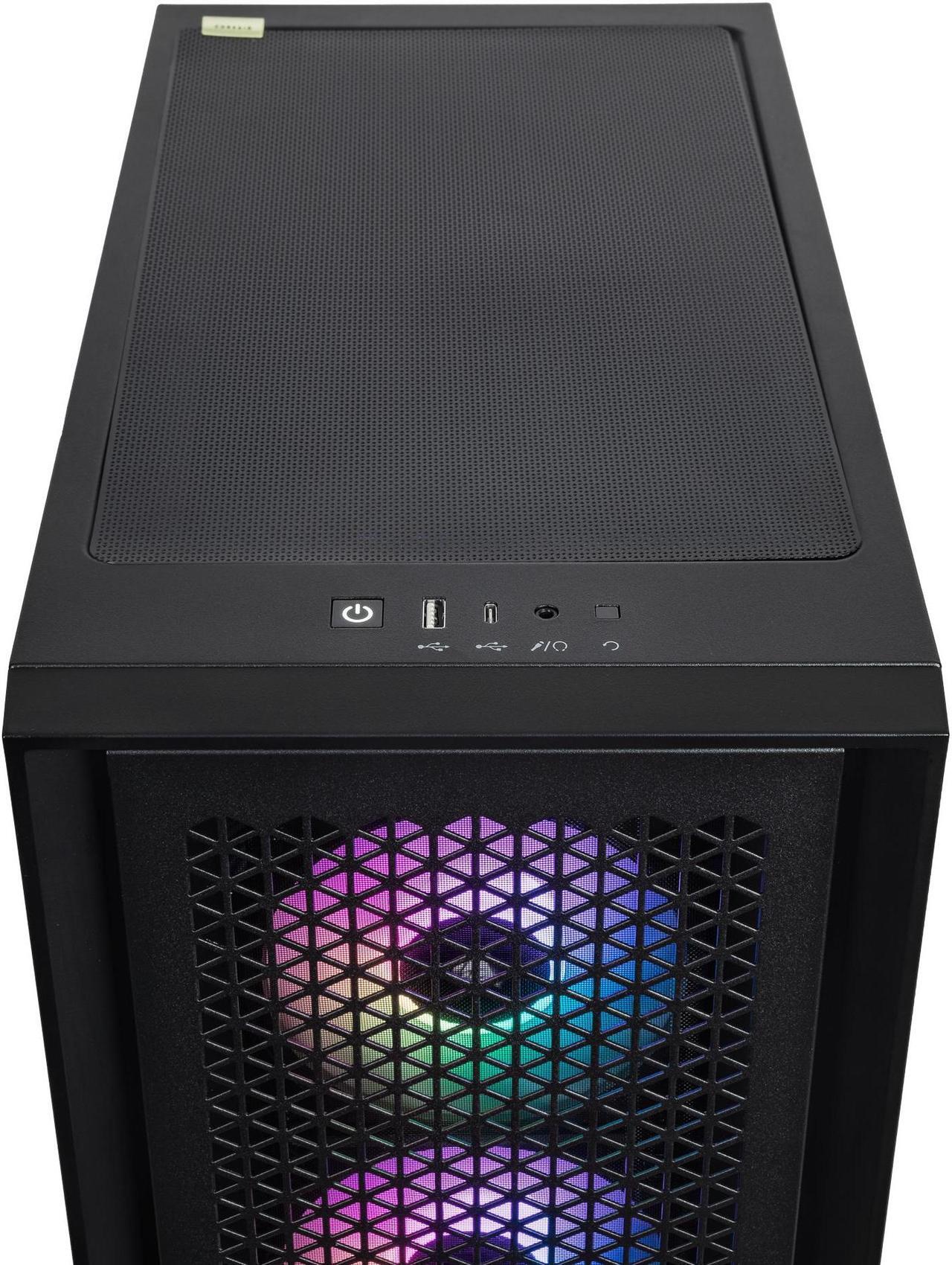 Alt view image 6 of 7 - Velztorm Altix Custom Built Gaming Desktop PC (AMD Ryzen 7 9700X, GeForce RTX 5080, 32GB DDR5, 2TB PCIe SSD, RGB Fans, 240mm AIO, 1000W PSU, WiFi 6E, Bluetooth 5.2, RJ-45, 1 Display Port, Win 11 Pro)