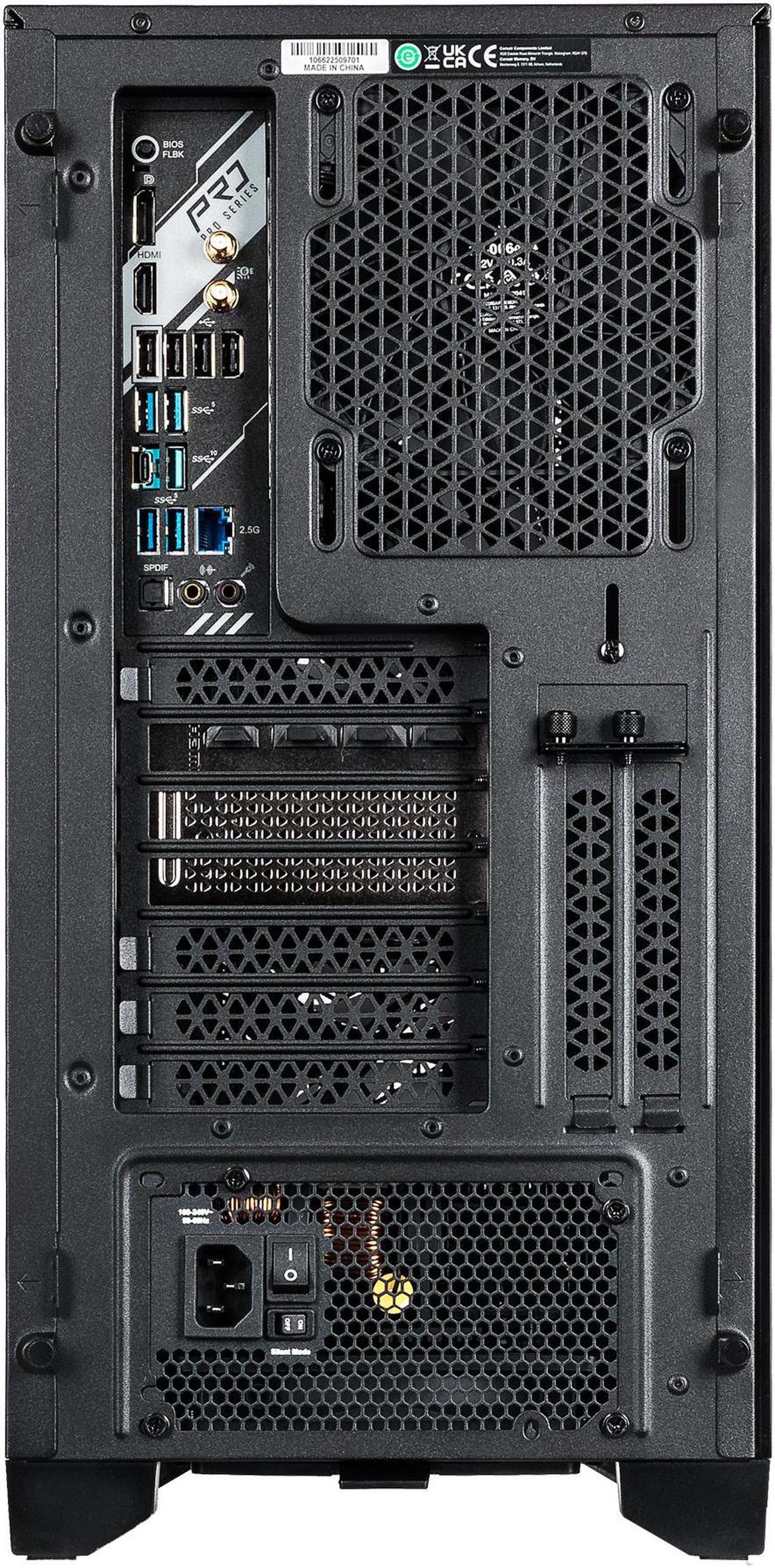 Alt view image 7 of 7 - Velztorm Altix Custom Built Gaming Desktop PC (AMD Ryzen 7 9700X, GeForce RTX 5080, 32GB DDR5, 2TB PCIe SSD, RGB Fans, 240mm AIO, 1000W PSU, WiFi 6E, Bluetooth 5.2, RJ-45, 1 Display Port, Win 11 Pro)