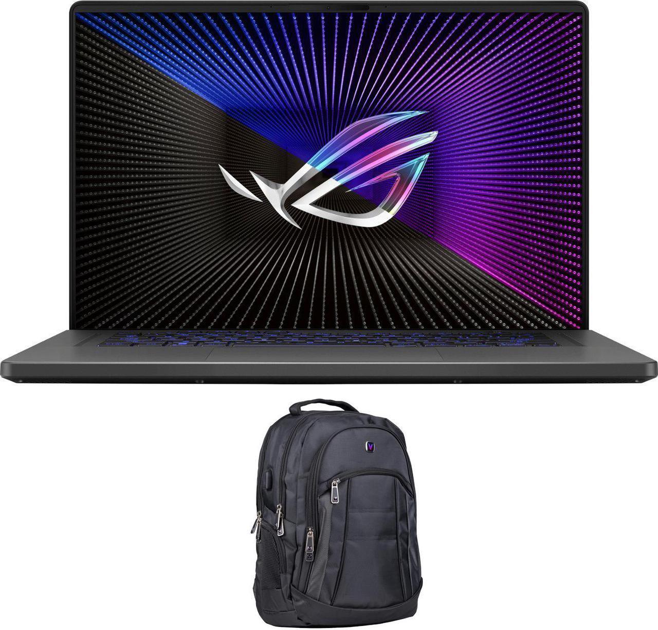 Main image of ASUS ROG Zephyrus G16 Gaming Laptop 16.0" 165Hz OLED WUXGA Display (Intel i7-13620H, GeForce RTX 4070 8GB, 16GB DDR4, 2x2TB SSD R1  (2TB), RGB KB, Thunderbolt 4, Win 11 Pro) w/Duex Max DS Monitor