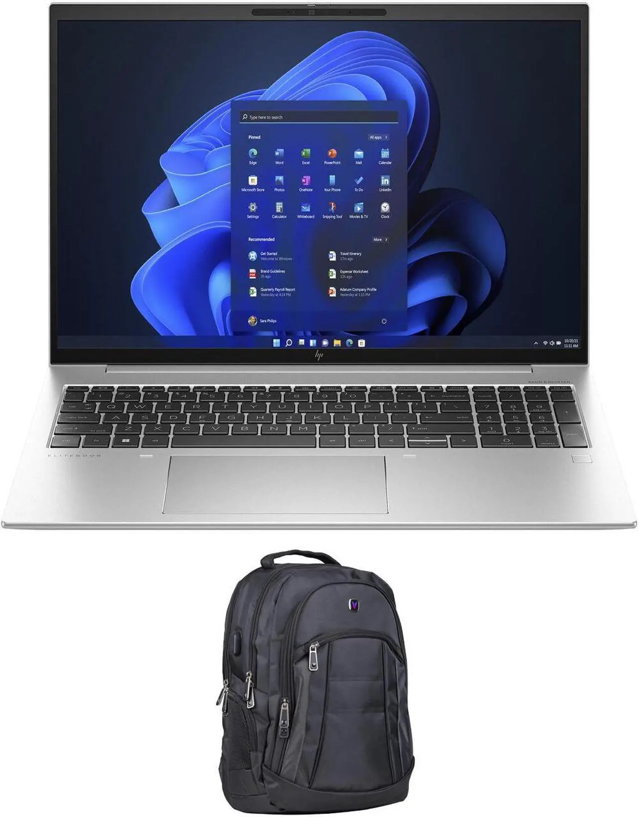 Main image of HP EliteBook 860 G10 Home & Business Laptop (Intel i5-1335U 10-Core, 16.0" 60 Hz Wide UXGA (1920x1200), Intel UHD, 16GB DDR5 5200MHz RAM, 2TB PCIe SSD, Win 11 Pro) with Premium Backpack