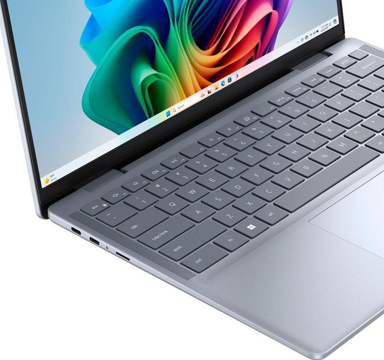Alt view image 6 of 7 - Dell Inspiron 14 Plus Business Laptop 14.0" Touchscreen WQXGA Display (Snapdragon X Plus X1P-64-100, 16GB LPDDR5X, 512GB M.2  PCIe SSD, Qualcomm Adreno, Backlit KB, Fingerprint, Win 11 Pro) (Renewed)