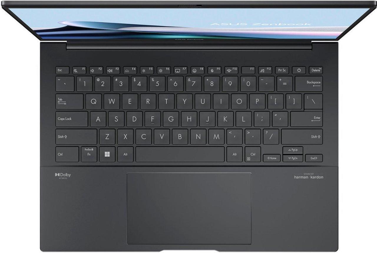 Alt view image 4 of 7 - ASUS Zenbook 14 Home & Business Laptop (Intel Ultra 5-125H  14-Core, 8GB LPDDR5X 7466MHz RAM, 2TB PCIe SSD, Intel Graphics, 14.0" 60 Hz Touch Wide UXGA (1920x1200), Wifi, Bluetooth, Win 11 Home)