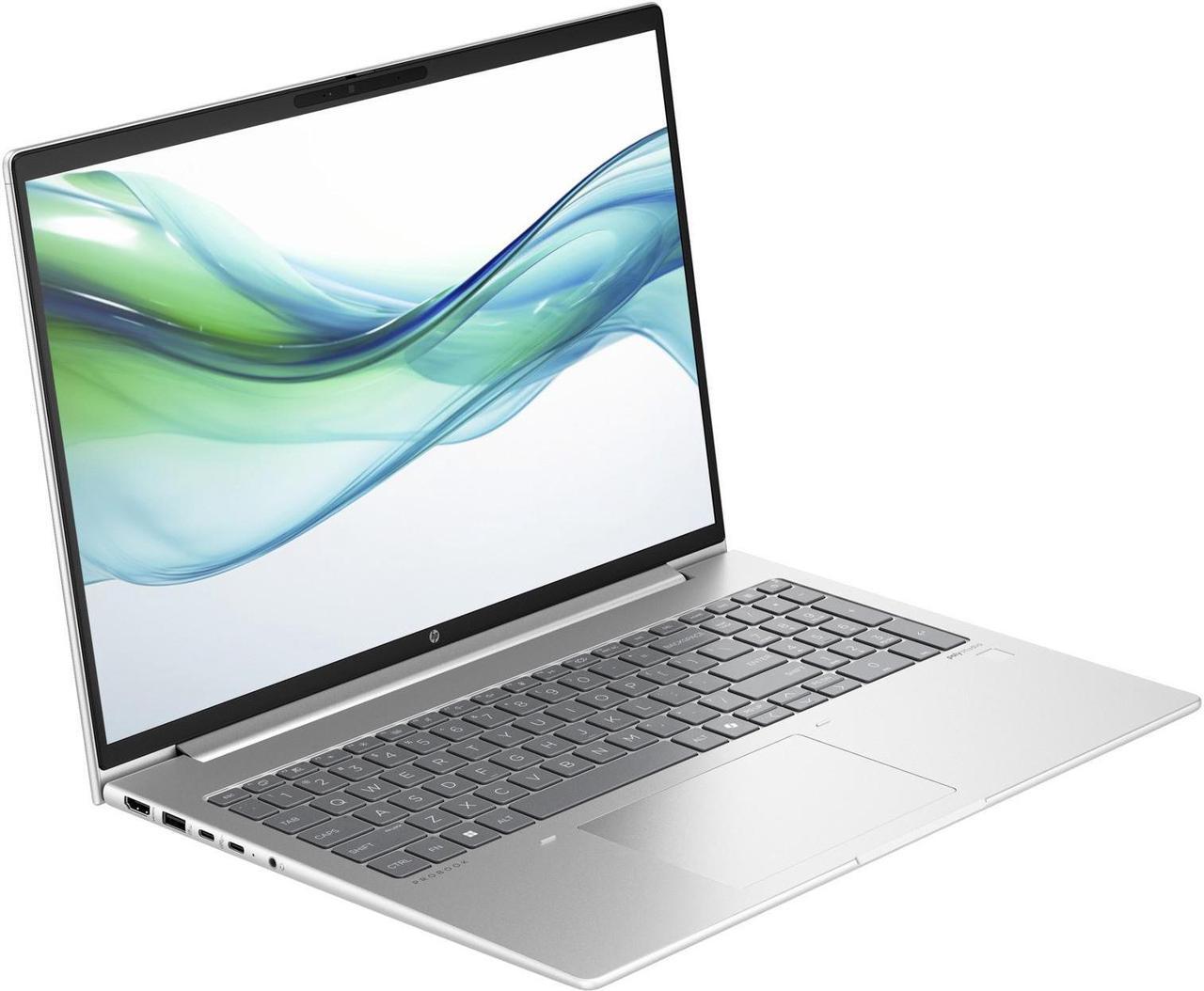 Alt view image 2 of 7 - HP ProBook 460 G11 Laptop (Intel Core Ultra 7 155U 12-Core, 16GB DDR5 5600MHz RAM, 512GB PCIe SSD, Intel Graphics, 16.0" 60 Hz Wide UXGA (1920x1200), Fingerprint, Wifi, Bluetooth, Win 11 Pro)