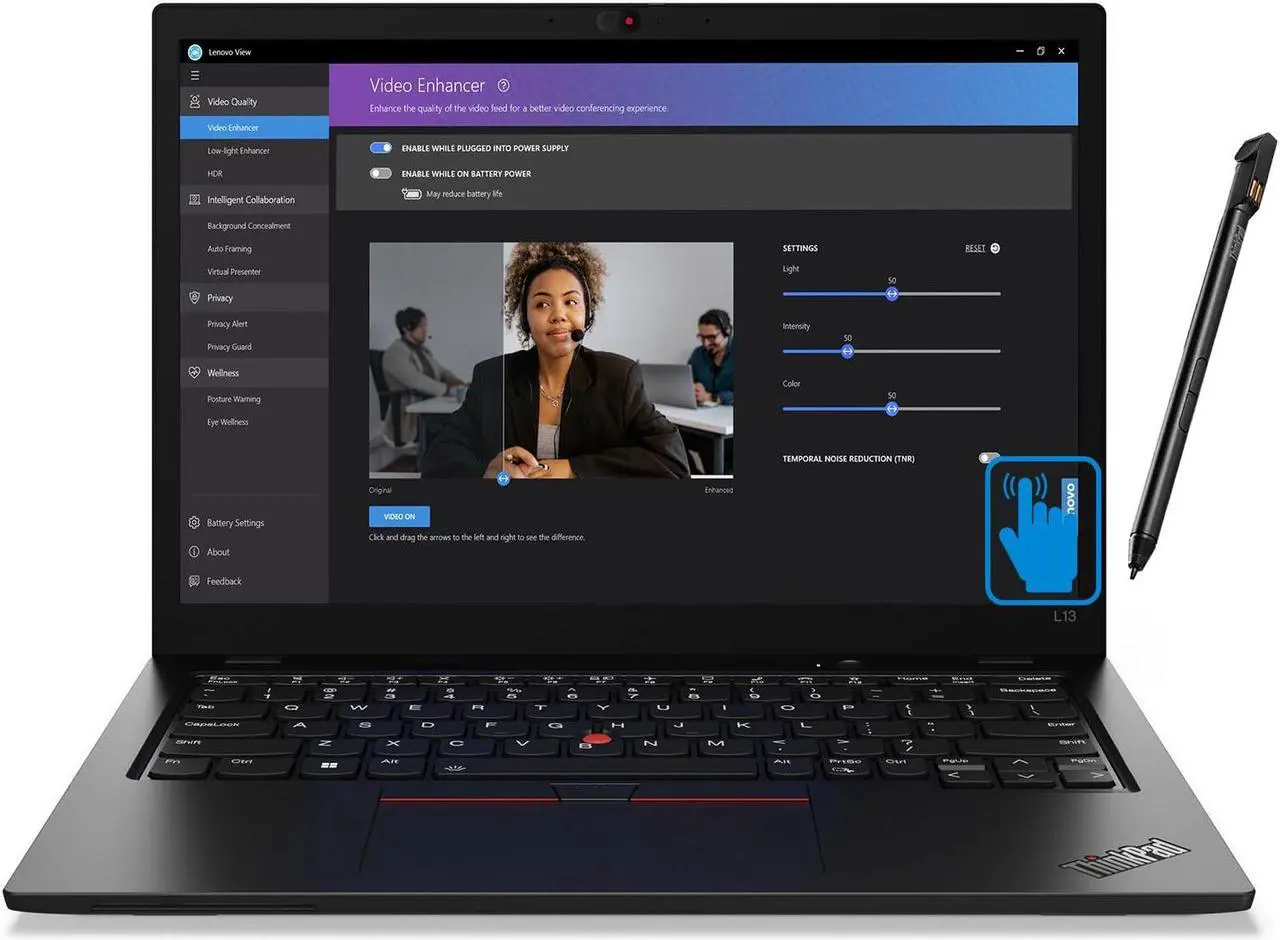 Main image of Lenovo ThinkPad L13 Yoga Gen 3 School & Business 2-in-1 Laptop 13.3" Touchscreen IPS WUXGA Display (AMD Ryzen 7 PRO 5875U, 16GB DDR4, 1TB M.2  PCIe SSD, Active Pen, Win 11 Pro) (Renewed)