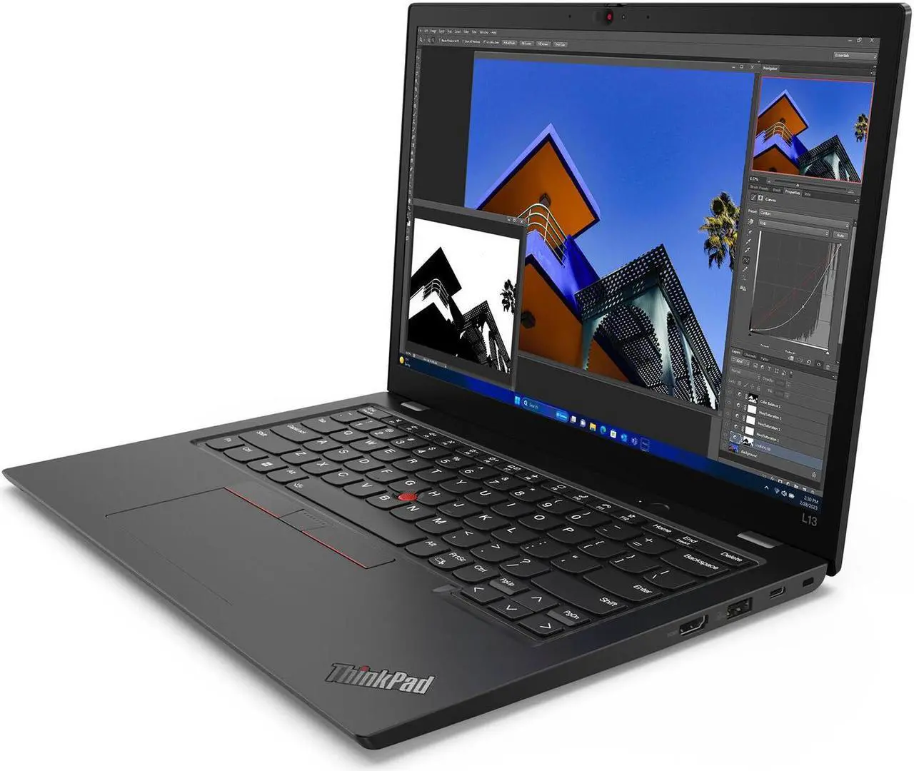 Alt view image 3 of 7 - Lenovo ThinkPad L13 Yoga Gen 3 School & Business 2-in-1 Laptop 13.3" Touchscreen IPS WUXGA Display (AMD Ryzen 7 PRO 5875U, 16GB DDR4, 1TB M.2  PCIe SSD, Active Pen, Win 11 Pro) (Renewed)