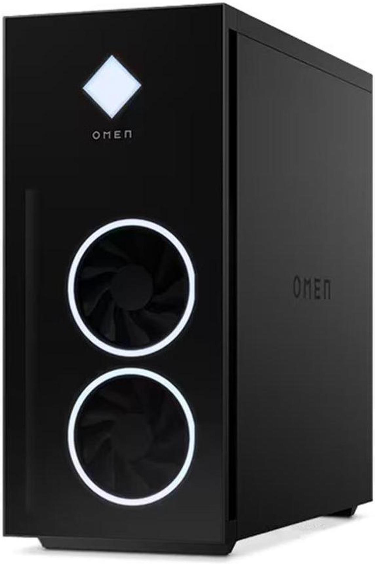 Alt view image 4 of 7 - HP OMEN 40L Desktop PC (AMD Ryzen 5 7600, GeForce RTX 4060 8GB GDDR6, 16GB DDR5, 2x1TB PCIe SSD (2TB), Air Cooling, 600W PSU, WiFi 6, Bluetooth 5.3, RJ-45, 3 Display Port, HDMI, Win 11 Home)