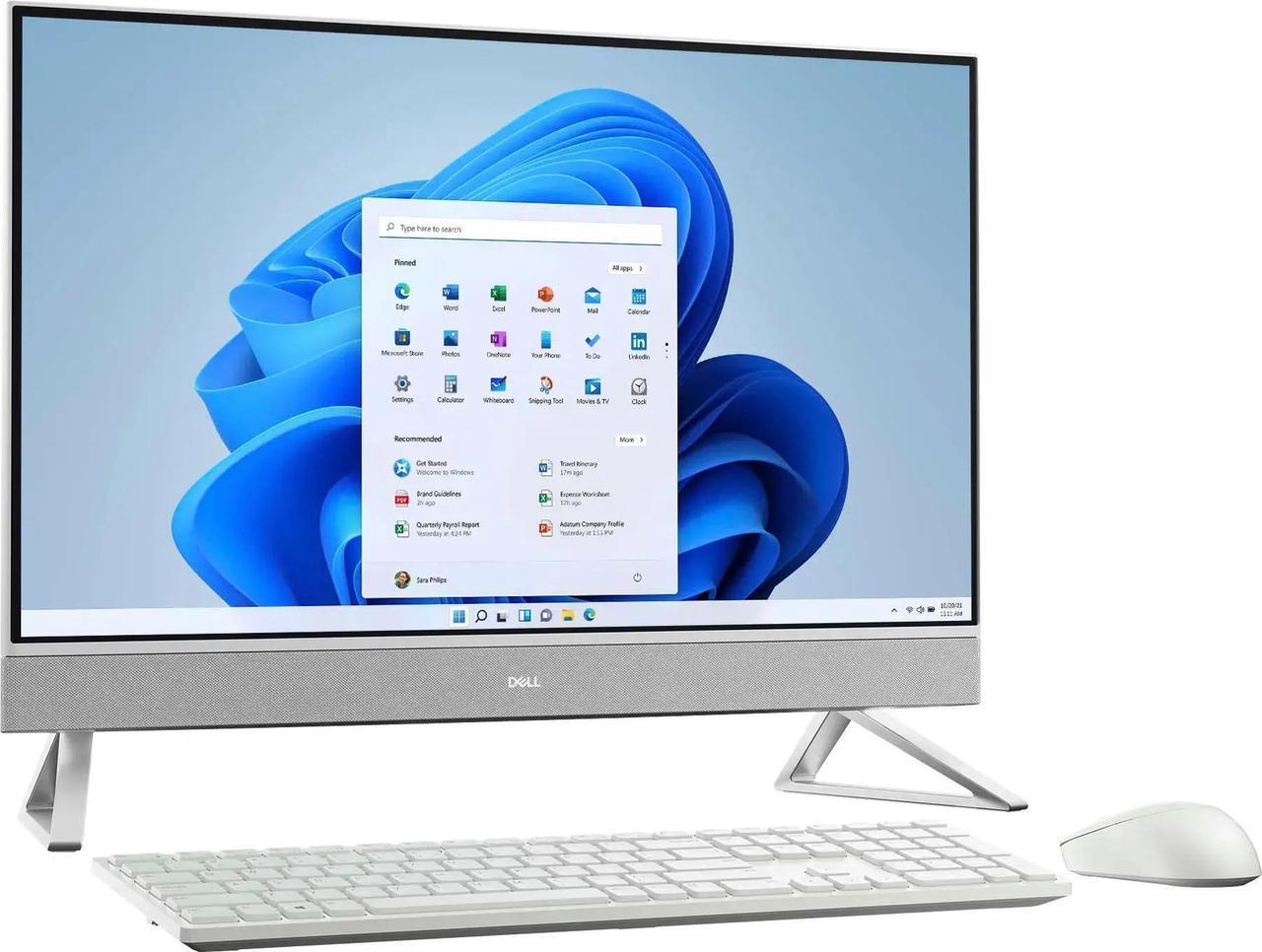 Alt view image 2 of 7 - Dell Inspiron 7730 7000 Business All-in-One 27" Touchscreen IPS FHD Display (Intel Core 7 150U, 32GB DDR4, 1TB PCIe SSD, GeForce MX570 A, SD Card Reader, WiFi 6E, Bluetooth 5.3, RJ-45, Win 11 Pro)