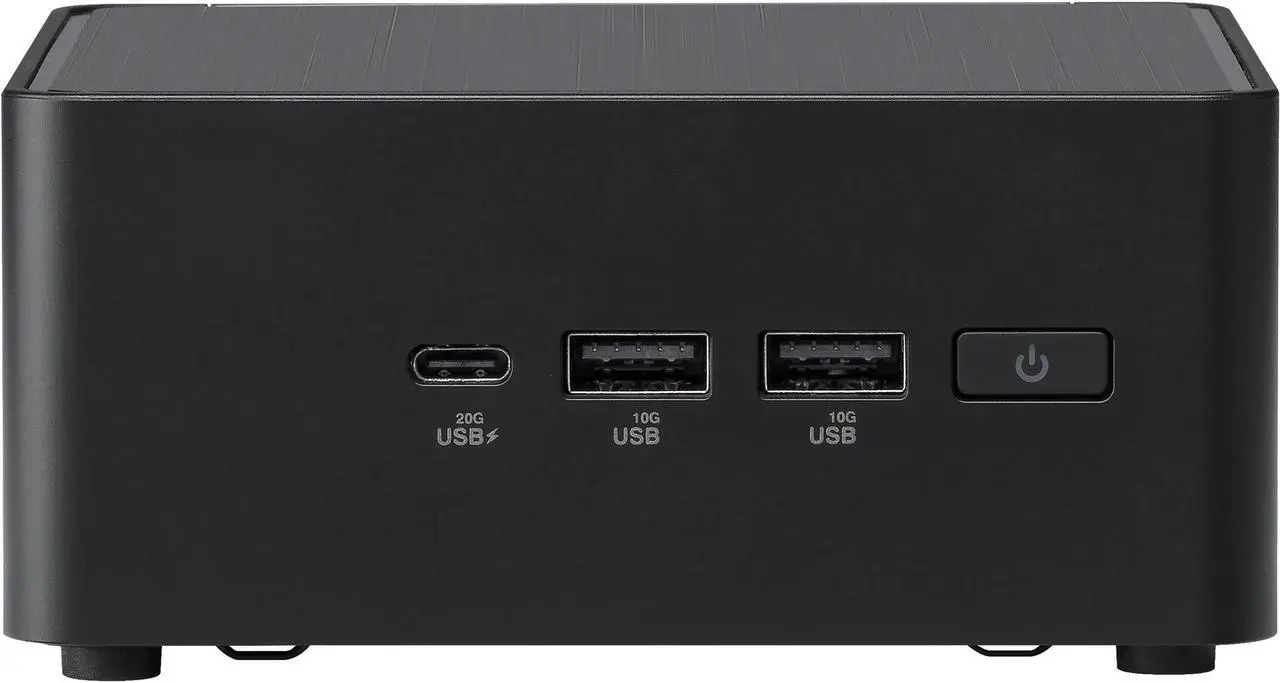 Alt view image 2 of 5 - ASUS NUC 14 Pro Tall AI Powered Mini Desktop (Intel Ultra 7-155H, Intel Arc, 16GB DDR5, 512GB PCIe SSD + 1TB HDD, 2 Thunderbolt 4, WiFi 6E, Bluetooth 5.3, 120W PSU, RJ-45, 2 HDMI, Win 11 Home)