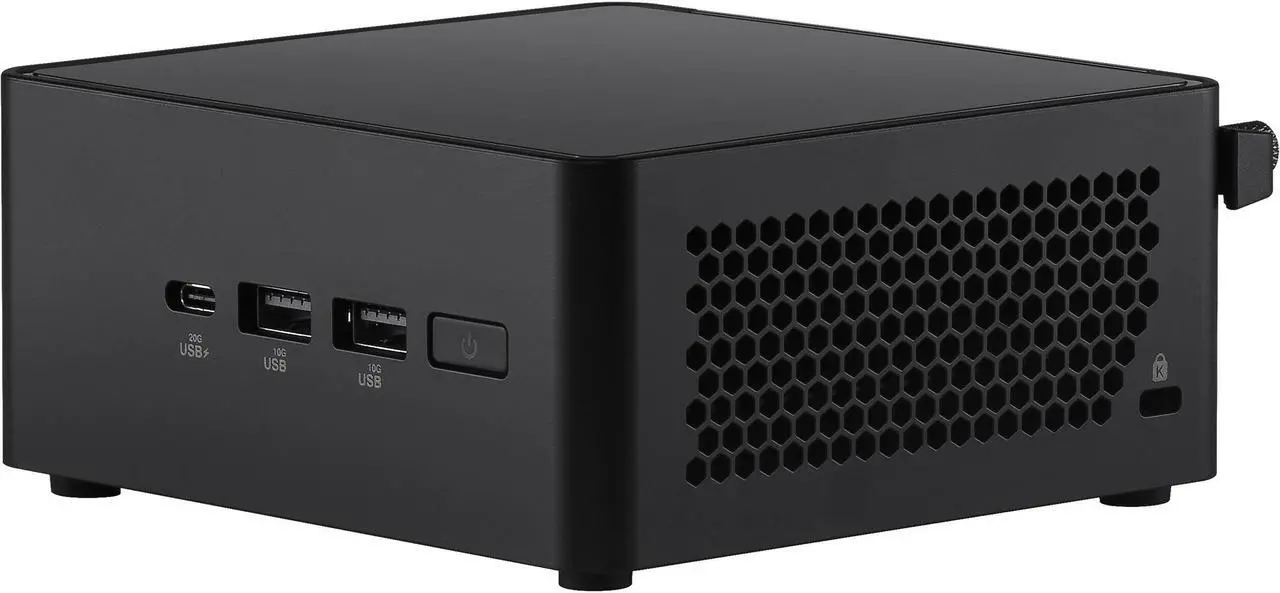 Alt view image 3 of 5 - ASUS NUC 14 Pro Tall AI Powered Mini Desktop (Intel Ultra 7-155H, Intel Arc, 16GB DDR5, 512GB PCIe SSD + 1TB HDD, 2 Thunderbolt 4, WiFi 6E, Bluetooth 5.3, 120W PSU, RJ-45, 2 HDMI, Win 11 Home)