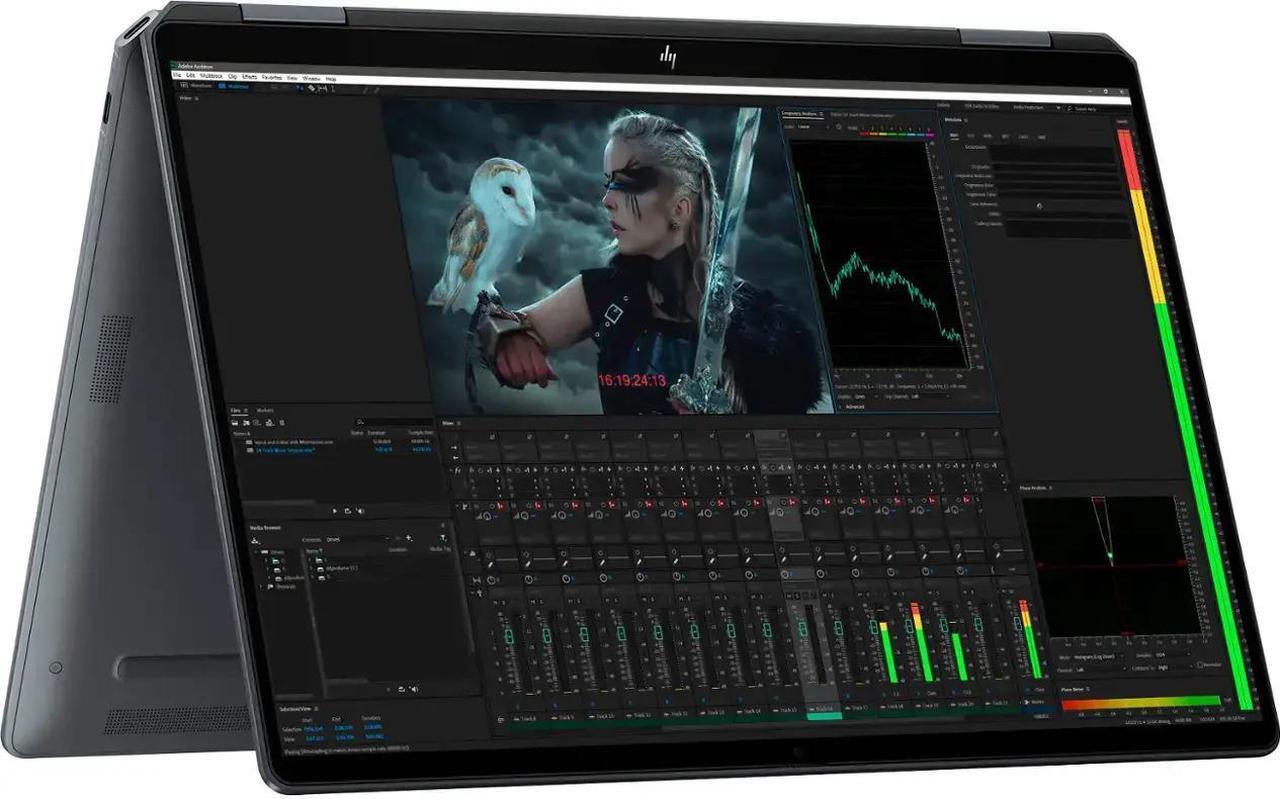 Alt view image 3 of 6 - HP OmniBook Ultra Flip AI Powered 2-in-1 Laptop 14.0" Touchscreen 2.8K Display (Intel Ultra 7-256V, 16GB LPDDR5, 1TB PCIe SSD, Backlit KB, Fingerprint, 2 Thunderbolt 4, WiFi 7, Win 11 Pro) (Renewed)