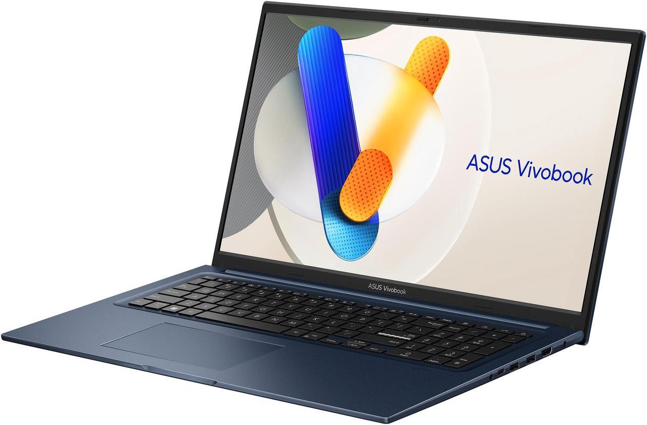 Alt view image 3 of 7 - ASUS Vivobook 17 Everyday Value Laptop 17.3" IPS FHD Display (Intel i3-1215U, 8GB DDR4, 512GB SSD, Intel UHD, WiFi 6E, Webcam, Bluetooth 5.3, Win 11 Home)