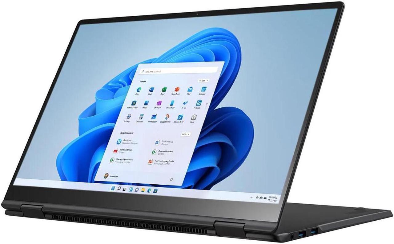 Alt view image 4 of 7 - LG Gram Pro AI Powered 2-in-1 Laptop 16.0" Touchscreen IPS WQXGA Display (Intel Ultra 7-155H, 32GB LPDDR5X, 1TB SSD, 2 Thunderbolt 4, WiFi 6E, Webcam, Bluetooth 5.3, Win 11 Home) w/Duex Max DS Monitor