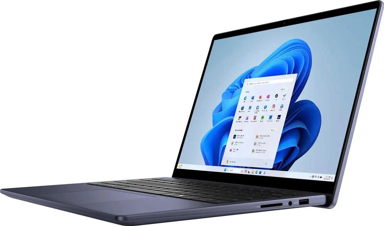 Alt view image 3 of 7 - Dell Inspiron 14 Business 2-in-1 Laptop 14.0" Touchscreen IPS WUXGA Display (AMD Ryzen 5 8640HS, 64GB DDR5, 1TB PCIe SSD, Backlit KB, Fingerprint, WiFi 6E, Webcam, Bluetooth 5.3, Win 11 Pro)