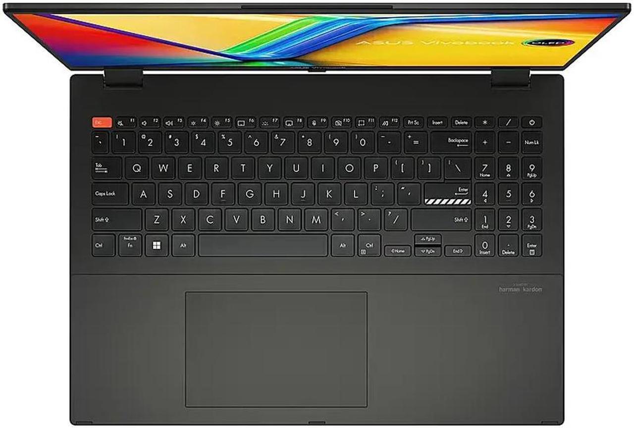 Alt view image 4 of 7 - ASUS Vivobook S 16 Flip HIGH PERFORMANCE 2-in-1 Laptop 16.0" Touchscreen IPS WUXGA Display (Intel i9-13900H, 40GB DDR4, 2TB PCIe SSD, Backlit KB, Thunderbolt 4, WiFi 6E, Webcam, Win 11 Pro)