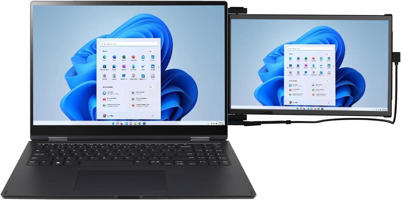 Alt view image 3 of 7 - LG Gram Pro AI Powered 2-in-1 Laptop 16.0" Touchscreen IPS WQXGA Display (Intel Ultra 7-155H, 32GB LPDDR5X, 1TB SSD, 2 Thunderbolt 4, WiFi 6E, Webcam, Bluetooth 5.3, Win 11 Home) w/Duex Max DS Monitor