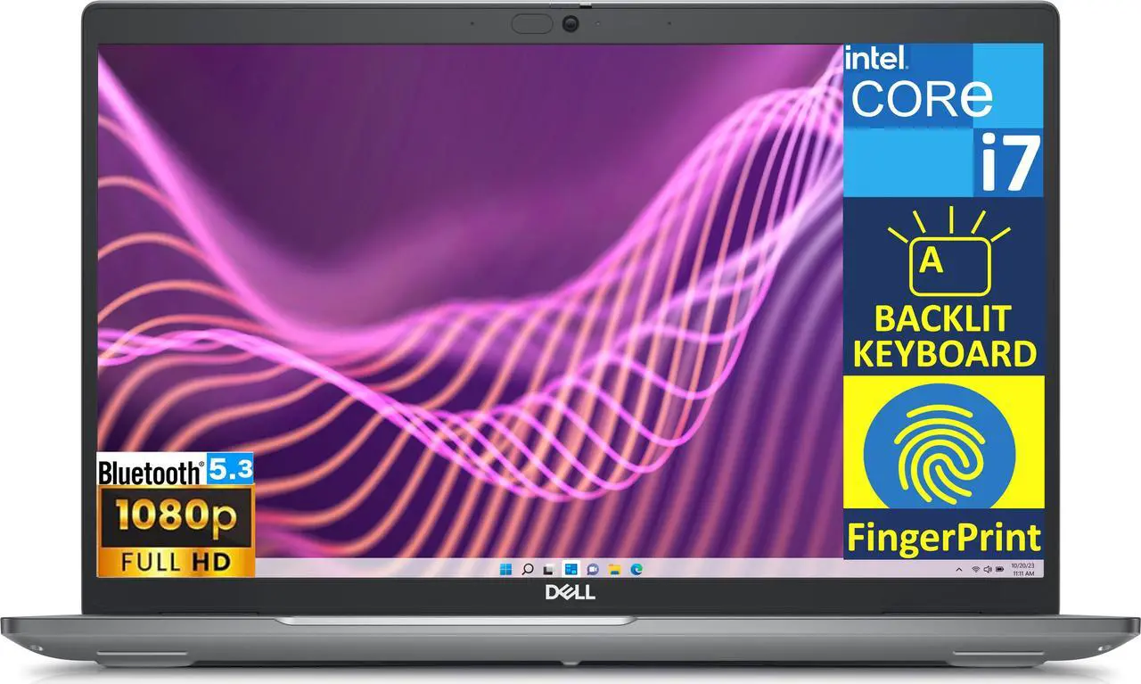 Main image of Dell Latitude 5540 Business Laptop 15.6" IPS FHD Display (Intel i7-1355U, 16GB DDR4, 2TB PCIe SSD, Backlit KB, Fingerprint, 2 Thunderbolt 4, WiFi 6E, Webcam, Bluetooth 5.3, Win 11 Pro) (Renewed)
