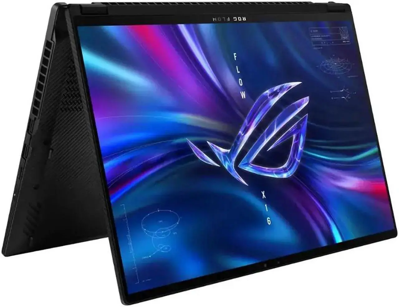 Alt view image 6 of 7 - ASUS ROG Flow X16 2-in-1 Laptop 16.0" Touchscreen WQXGA Display (Intel i9-13900H, GeForce RTX 4060 8GB, 64GB DDR5, 2TB PCIe SSD, RGB KB, Thunderbolt 4, WiFi 6E, Webcam, Bluetooth 5.3, Win11P)