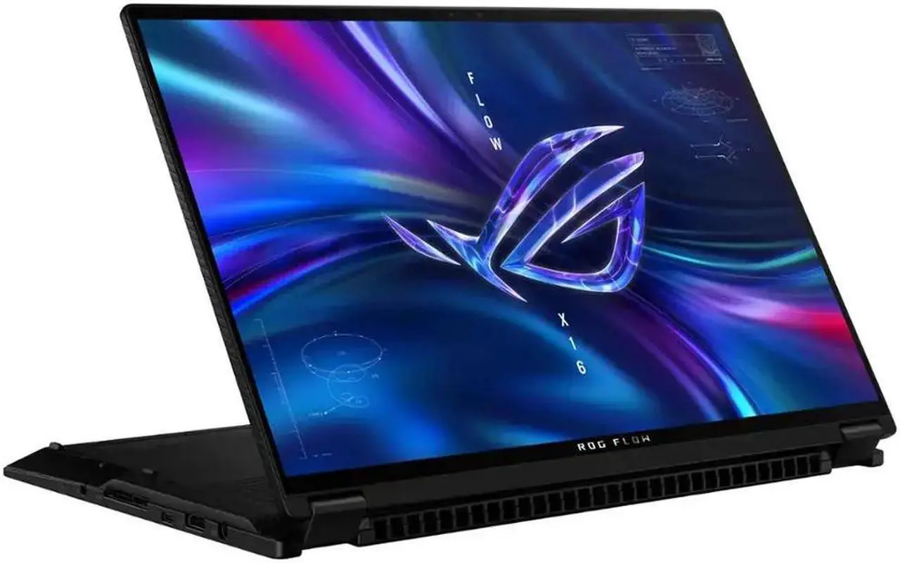 Alt view image 7 of 7 - ASUS ROG Flow X16 2-in-1 Laptop 16.0" Touchscreen WQXGA Display (Intel i9-13900H, GeForce RTX 4060 8GB, 64GB DDR5, 2TB PCIe SSD, RGB KB, Thunderbolt 4, WiFi 6E, Webcam, Bluetooth 5.3, Win11P)