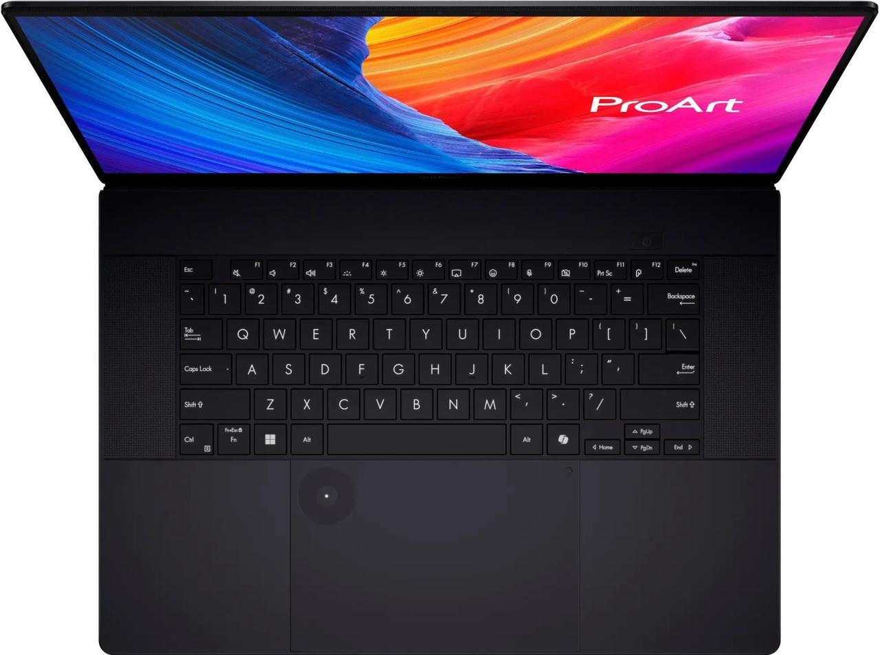Alt view image 7 of 7 - ASUS ProArt P16 AI Powered Laptop 16.0" Touchscreen AMOLED 4K Display (AMD Ryzen AI 9 HX 370, 32GB LPDDR5X, 2x2TB PCIe SSD (4TB), GeForce RTX 4060, Backlit KB, Win 11 Pro) w/Duex Max DS Monitor