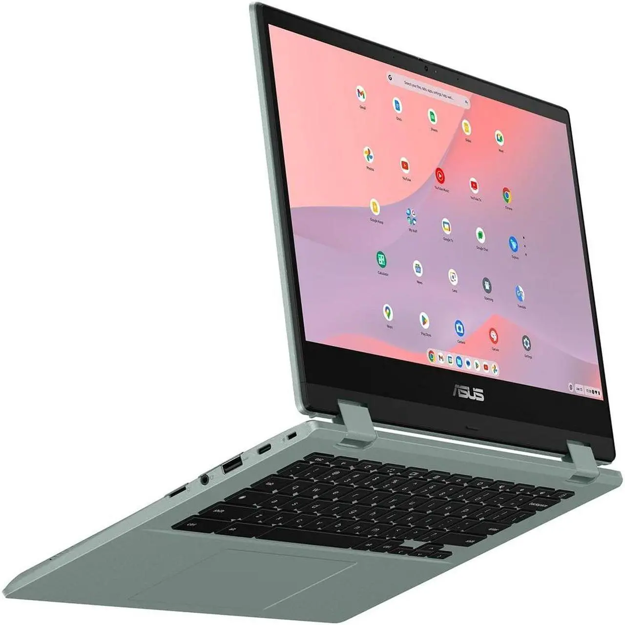 Alt view image 5 of 7 - ASUS CM14 Flip Everyday Value Chromebook 14.0" 60Hz Touchscreen FHD DisplayMediaTek MediaTek Kompanio 520, ARM Mali-G52 MC2, 4GB LPDDR4X, 64GB SSD, WiFi 6, Webcam, Bluetooth 5.3, Chrome OS (Renewed)