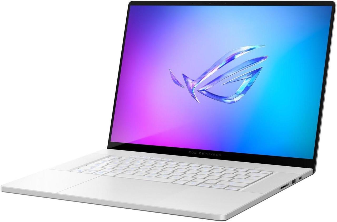 Alt view image 3 of 5 - ASUS ROG Zephyrus G16 Gaming Laptop 16.0" 240Hz AMOLED WQXGA Display (AMD Ryzen AI 9 HX 370, GeForce RTX 4060 8GB, 16GB LPDDR5X, 2TB PCIe SSD, RGB KB, WiFi 7, Webcam, Bluetooth 5.4, Win 11 Home)