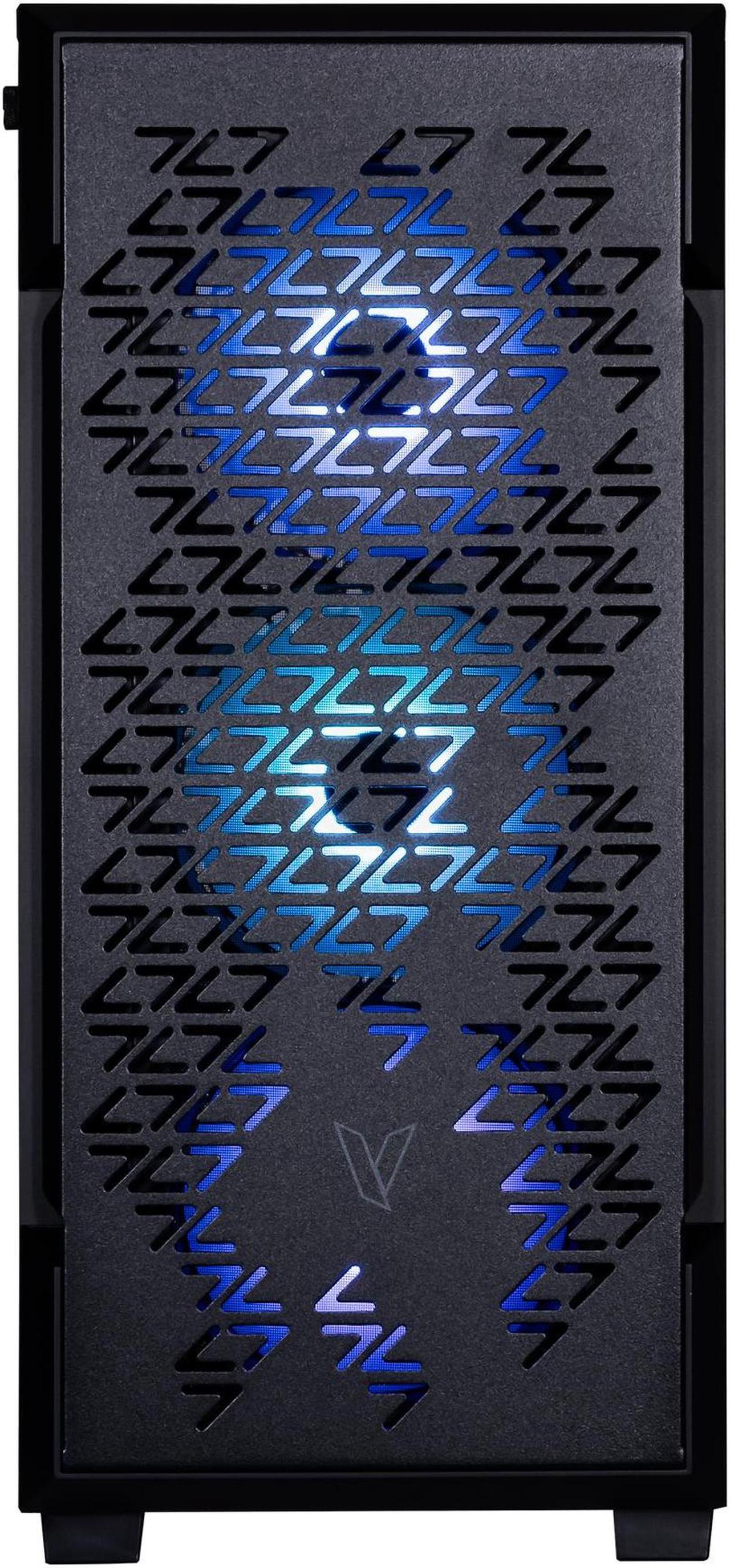 Alt view image 6 of 7 - Velztorm Fultix Custom Built Gaming Desktop PC (AMD Ryzen 5-5500, Radeon RX 9070 XT, 32GB DDR4, 1TB PCIe SSD + 1TB HDD, 750W PSU, WiFi 4, Bluetooth 4.2, RJ-45, HDMI, Win 10 Home)