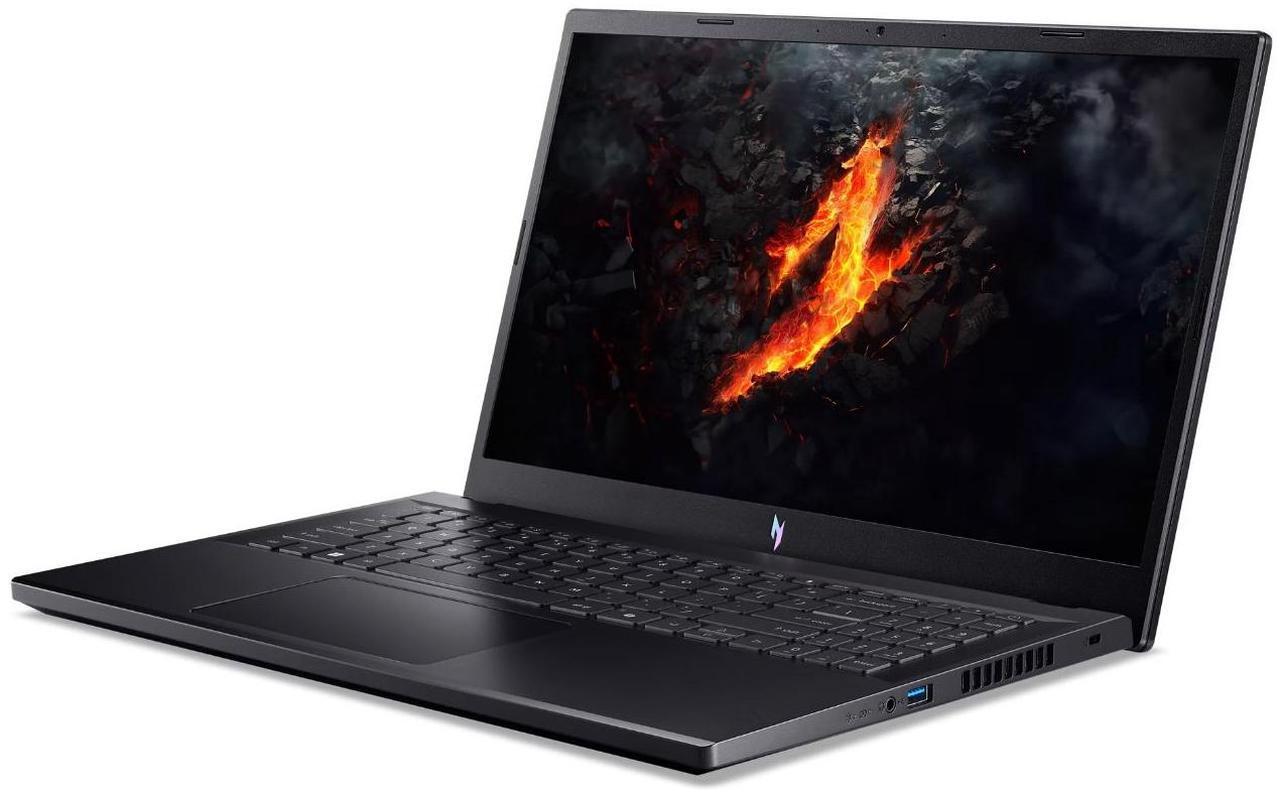 Alt view image 3 of 5 - Acer Nitro V Gaming Laptop 15.6" 144Hz IPS FHD Display (AMD Ryzen 5 7535HS, GeForce RTX 4050 6GB, 64GB DDR5, 1TB PCIe SSD, Backlit KB, WiFi 6, HD Webcam, Bluetooth, Win 11 Pro)