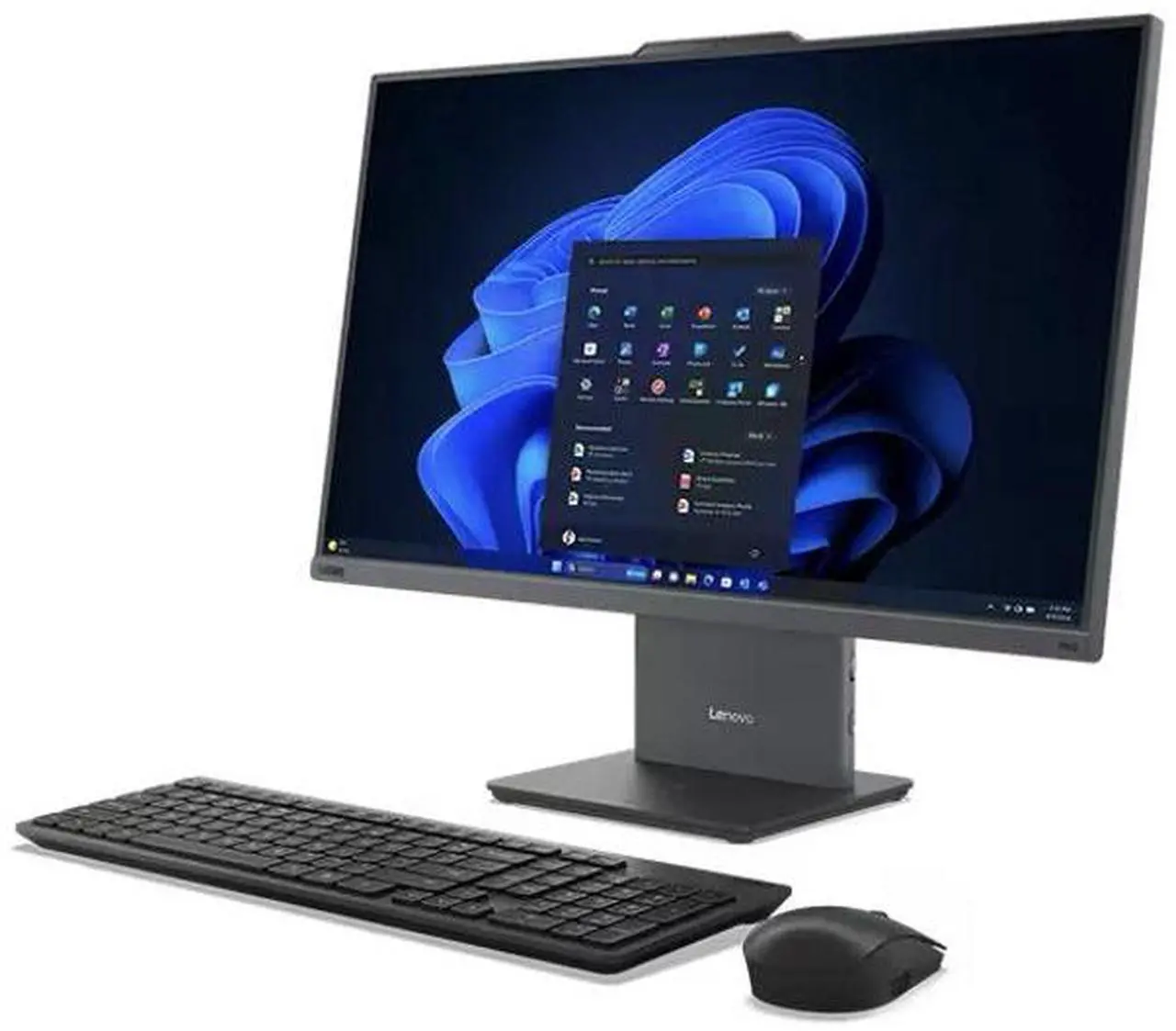 Alt view image 2 of 4 - Lenovo ThinkCentre Neo 50a Gen 5 Business All-in-One 27" Touchscreen FHD Display (Intel i7-13620H, 8GB DDR5, 256GB SSD, Intel UHD, WiFi 6, Webcam, Bluetooth 5.3, No OS)