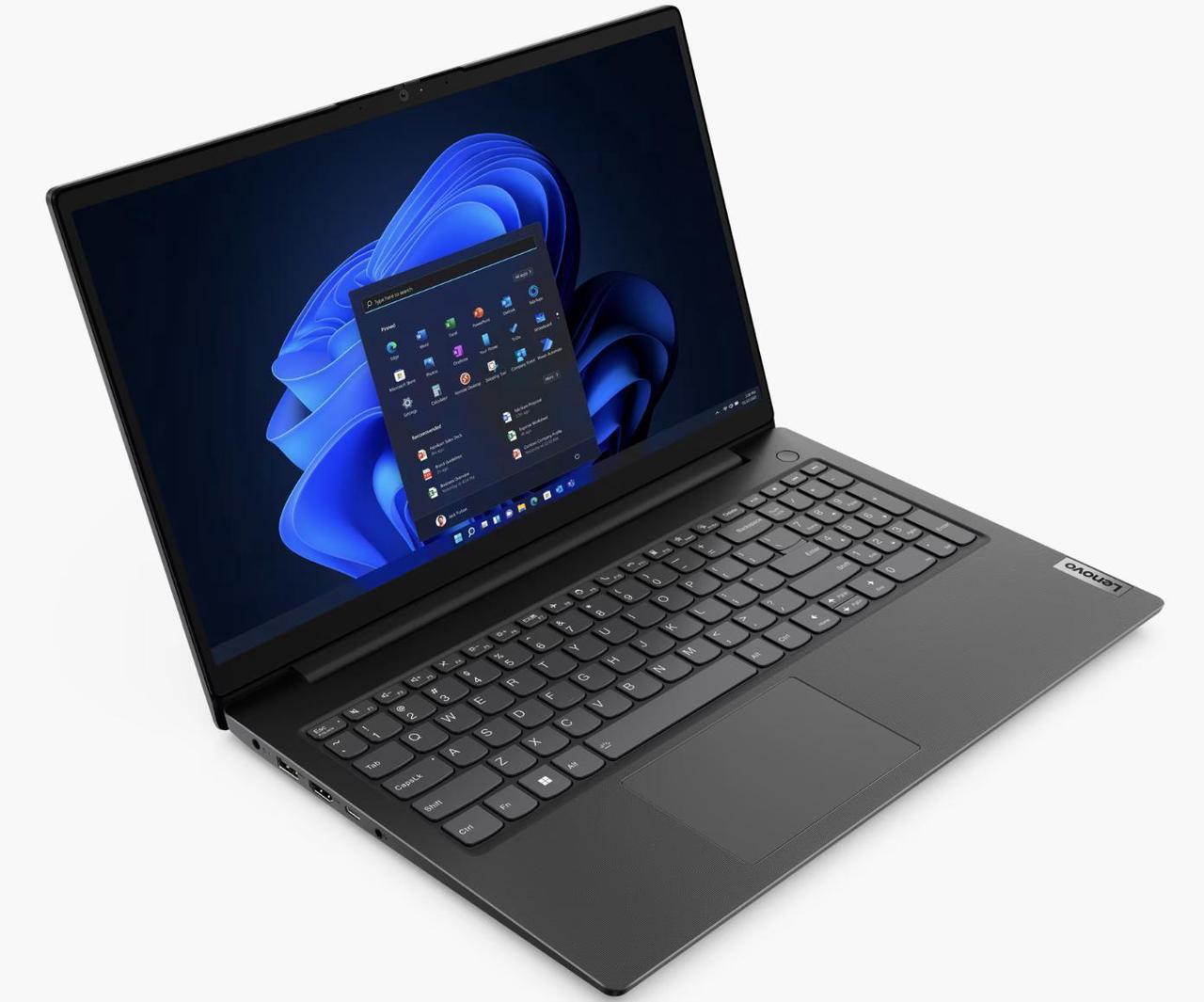 Alt view image 2 of 7 - Lenovo V15 Laptop 15.6" FHD Display (AMD Ryzen 7 7730U, 12GB DDR4, 512GB PCIe SSD, AMD Radeon, WiFi 6, Webcam, Bluetooth 5.2, Win 11 Pro)