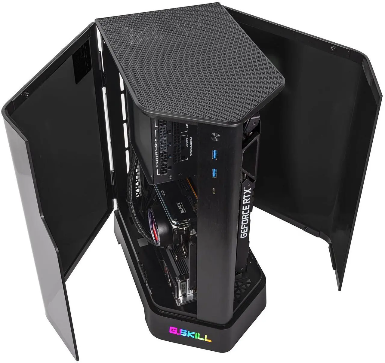 Velztorm Zenix Custom Built Gaming Desktop PC (AMD Ryzen 5 5600X ...
