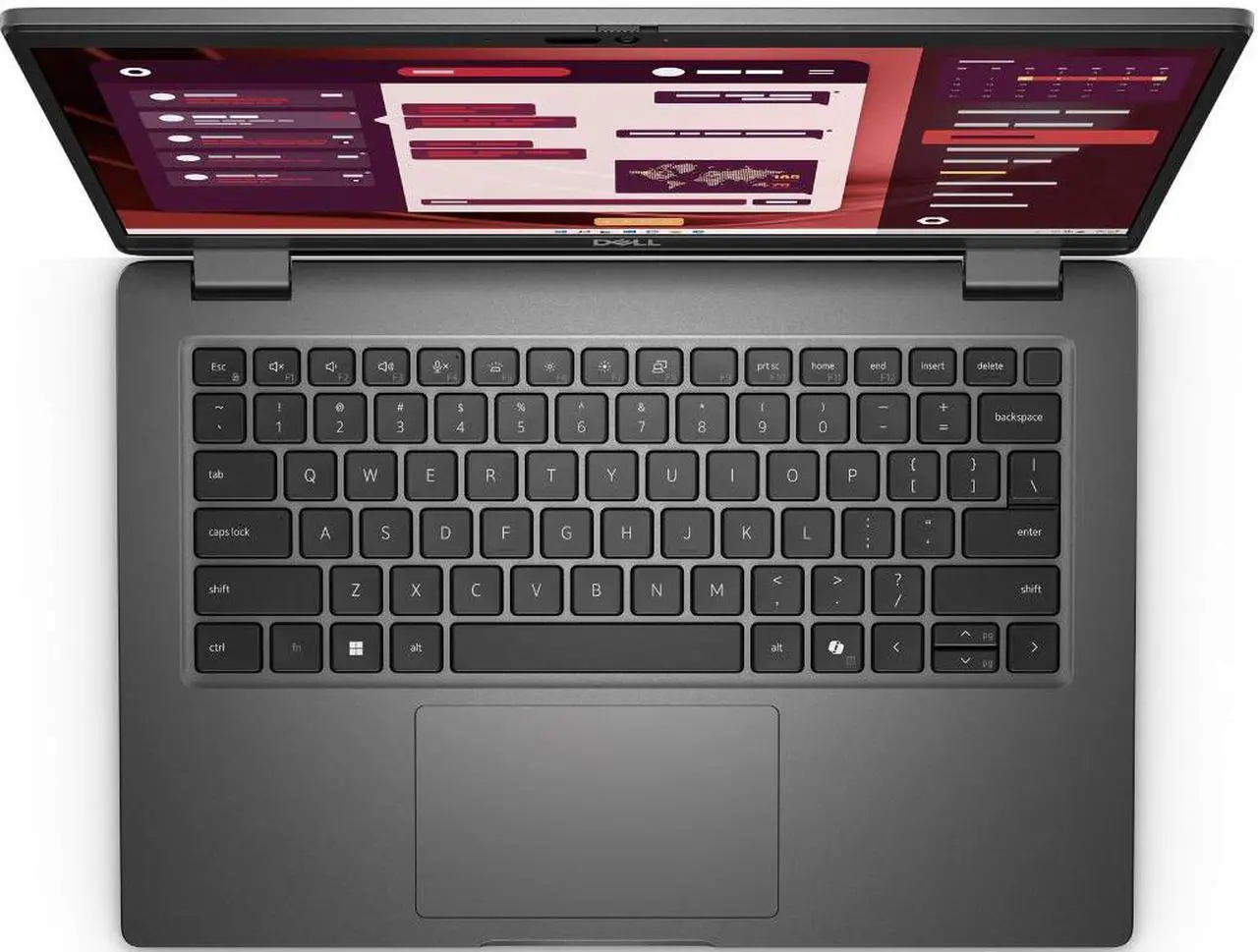 Alt view image 2 of 7 - Dell Latitude 3450 Business Laptop 14.0" IPS FHD Display (Intel i7-1355U, 16GB DDR5, 256GB SSD, Intel Iris Xe, Backlit KB, WiFi 6E, Webcam, Bluetooth 5.3, Win 11 Pro)