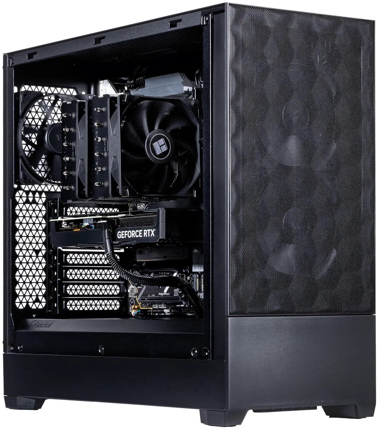 Main image of Velztorm Ace II Gaming Desktop PC (AMD Ryzen 7 7700X, GeForce RTX 5070, 32GB DDR5, 2TB PCIe SSD, 750W PSU, WiFi 7, Bluetooth 5.4, RJ-45, 3 Display Port, HDMI, Win 11 Pro)