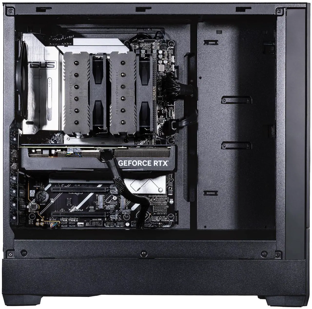 Alt view image 4 of 7 - Velztorm Ace II Gaming Desktop PC (AMD Ryzen 7 7700X, GeForce RTX 5070, 32GB DDR5, 2TB PCIe SSD, 750W PSU, WiFi 7, Bluetooth 5.4, RJ-45, 3 Display Port, HDMI, Win 11 Pro)