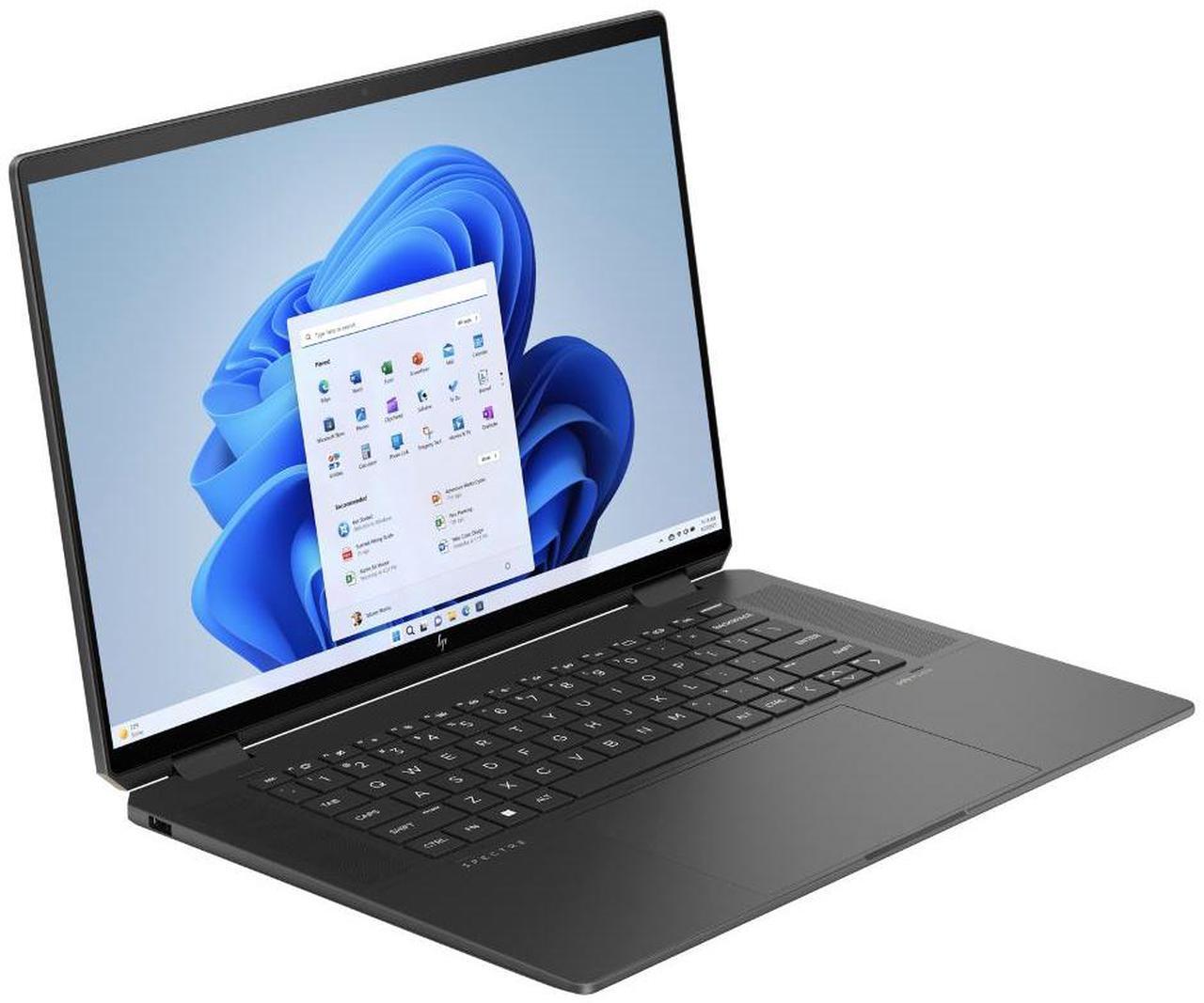 Alt view image 4 of 7 - HP Spectre x360 AI Powered 2-in-1 Laptop 16.0" Touchscreen OLED 2.8K Display (Intel Ultra 7-155H, 32GB LPDDR5X, 1TB PCIe SSD, Backlit KB, Fingerprint, 2 Thunderbolt 4, WiFi 6E, Webcam, Win 11 Pro)