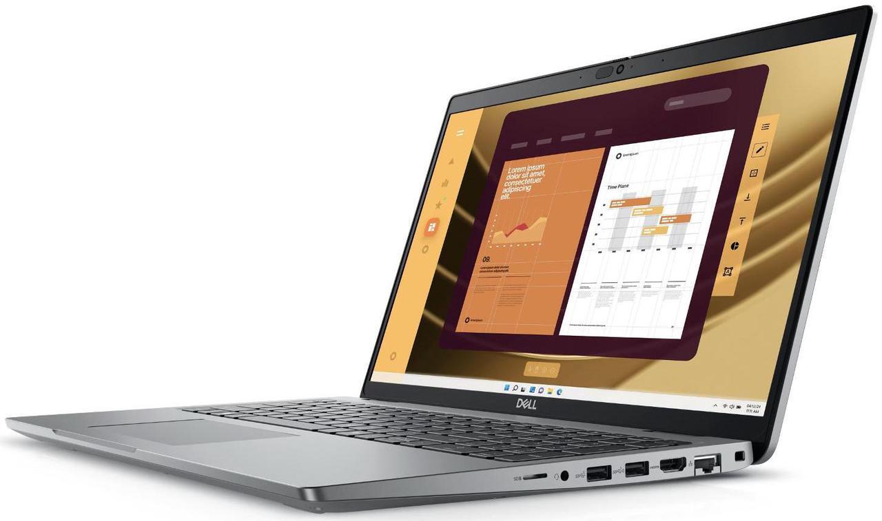Alt view image 4 of 6 - Dell Latitude 5550 AI Powered Laptop 15.6" IPS FHD Display (Intel Core Ultra 7 155U, 64GB DDR5, 512GB PCIe SSD, Intel Graphics, Backlit KB, 2 Thunderbolt 4, WiFi 6E, Webcam, Bluetooth 5.3, Win 11 Pro)