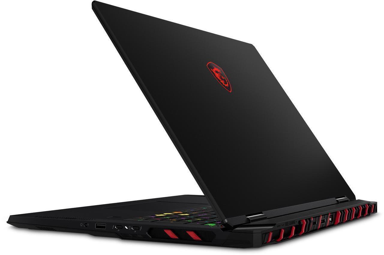 Alt view image 6 of 7 - MSI Raider AI Gaming Laptop 18" 120Hz Mini LED 4K Display (Intel Ultra 9- 285HX, NVIDIA GeForce RTX 5080 16GB, 64GB DDR5, 2x2TB PCIe SSD (4TB), Backlit KB, Fingerprint, Win 11 Pro) w/USB-C Dock