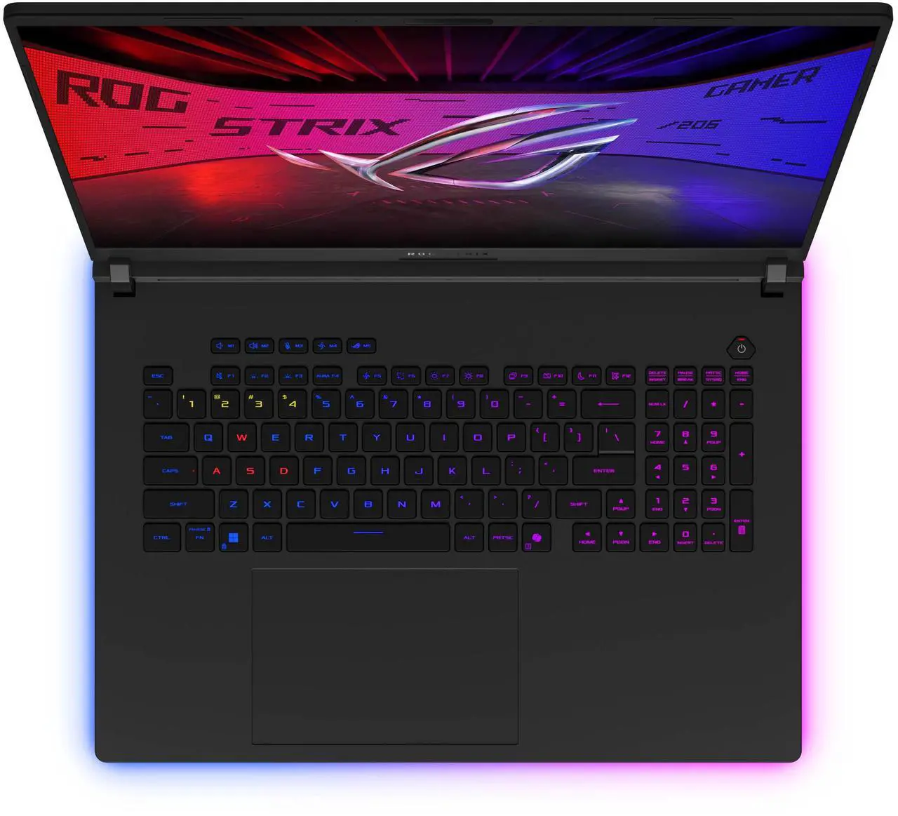 Alt view image 3 of 7 - ASUS ROG Strix SCAR AI Gaming Laptop 18" 240Hz Mini LED WQXGA Display (Intel Ultra 9- 275HX, NVIDIA GeForce RTX 5080 16GB, 32GB DDR5, 2x8TB PCIe SSD (16TB), RGB KB, 2 Thunderbolt 5, Win 11 Pro)