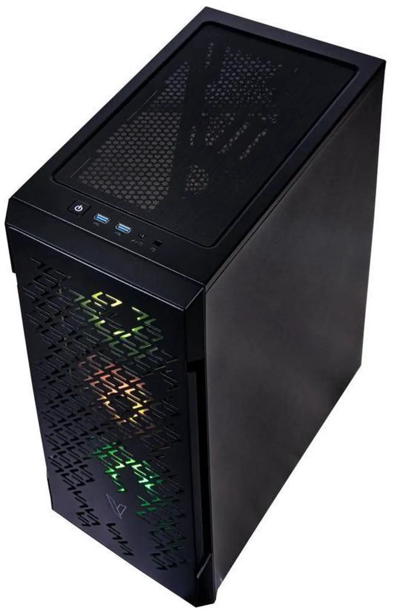 Alt view image 7 of 7 - Velztorm Fultix Custom Built Gaming Desktop PC (AMD Ryzen 5-5500, GeForce RTX 5060, 32GB DDR4, 1TB PCIe SSD + 1TB HDD, 750W PSU, WiFi 4, Bluetooth 4.2, RJ-45, HDMI, Win 11 Home)