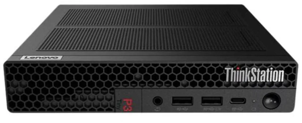 Alt view image 5 of 7 - Lenovo ThinkStation Workstation Mini Desktop (Intel i7-14700, NVIDIA T400 4GB, 64GB DDR5, 2TB PCIe SSD, WiFi 6, Bluetooth 5.3, 300W PSU, RJ-45, 3 mini Display Port, Win 11 Home)