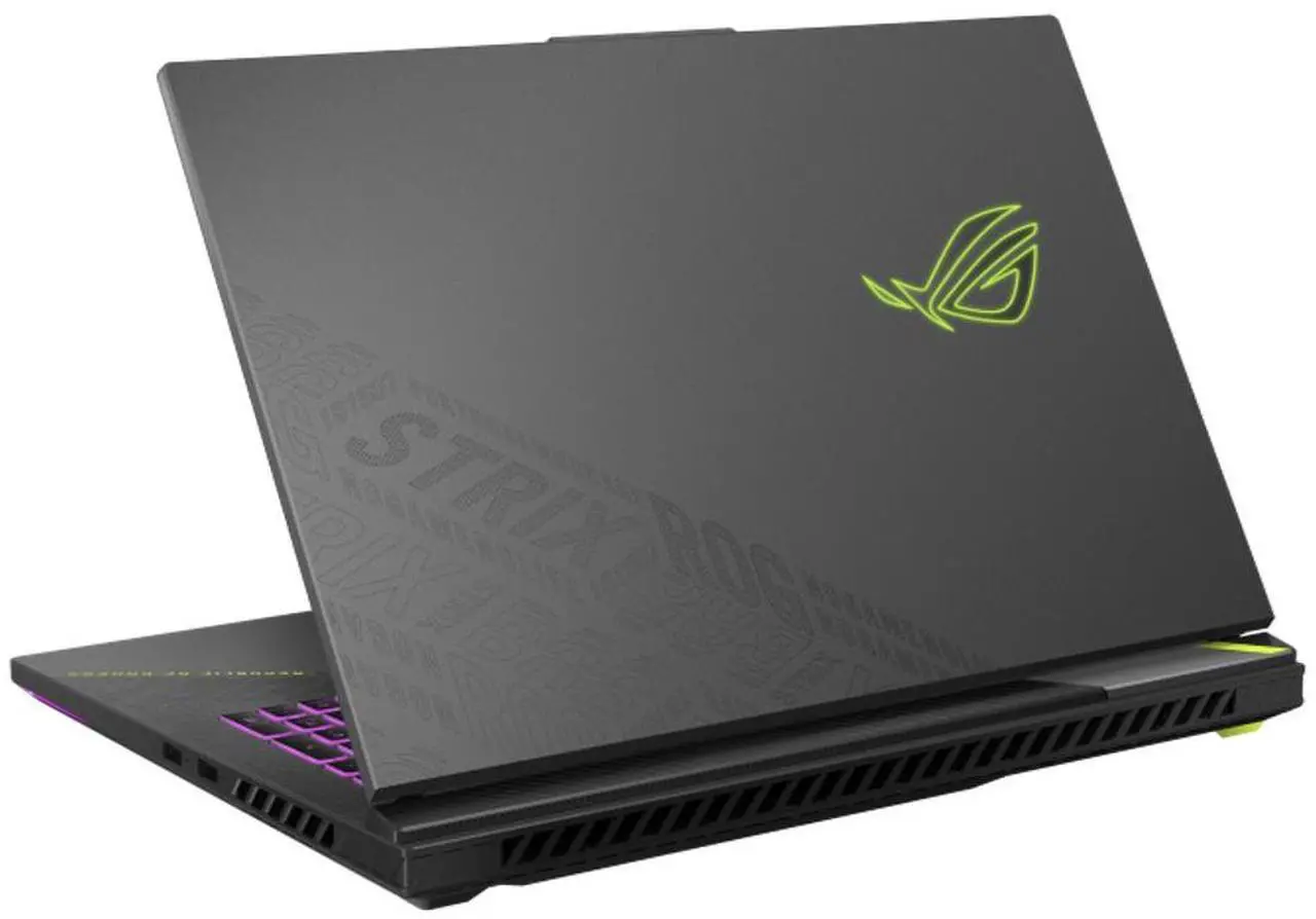 Alt view image 5 of 7 - ASUS ROG Strix G18 Laptop 18" 240Hz WQXGA Display (AMD Ryzen 9 8940HX, NVIDIA GeForce RTX 5070 8GB, 32GB DDR5, 8TB PCIe SSD, RGB KB, WiFi 6E, Webcam, Bluetooth 5.4, Win 11 Home)