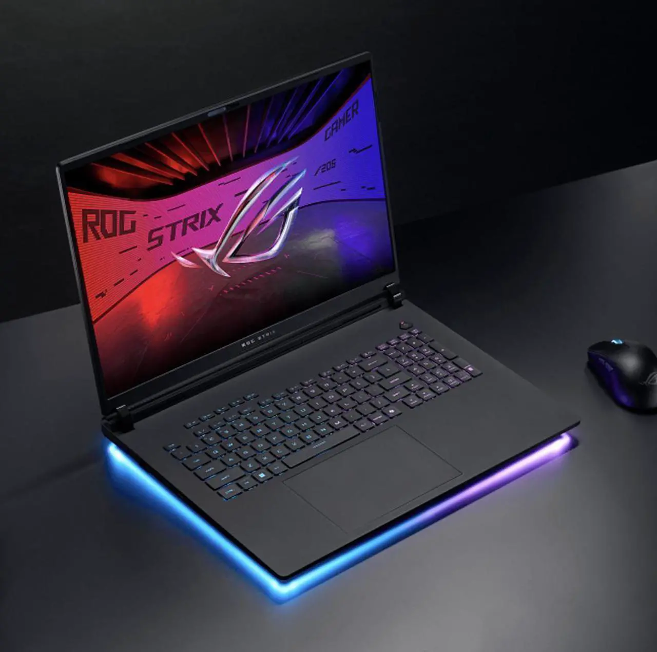 Alt view image 2 of 7 - ASUS ROG Strix SCAR AI Gaming Laptop 18" 240Hz Mini LED WQXGA Display (Intel Ultra 9- 275HX, NVIDIA GeForce RTX 5070 Ti 12GB, 32GB DDR5, 1TB SSD, Per Key RGB KB, 2 Thunderbolt 5, WiFi 7, Win 11 Pro)