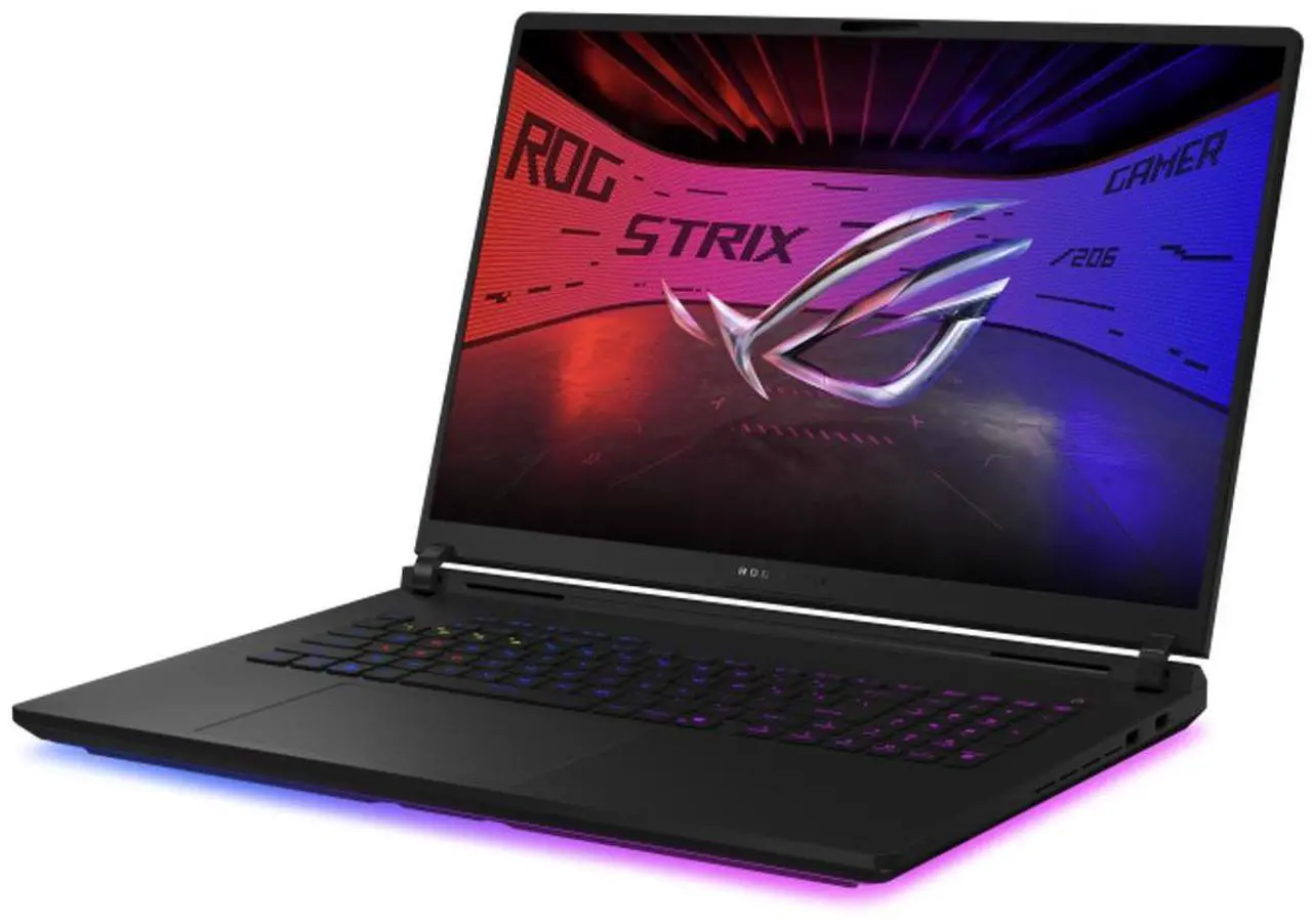 Alt view image 6 of 7 - ASUS ROG Strix SCAR AI Gaming Laptop 18" 240Hz Mini LED WQXGA Display (Intel Ultra 9- 275HX, NVIDIA GeForce RTX 5070 Ti 12GB, 32GB DDR5, 1TB SSD, Per Key RGB KB, 2 Thunderbolt 5, WiFi 7, Win 11 Pro)