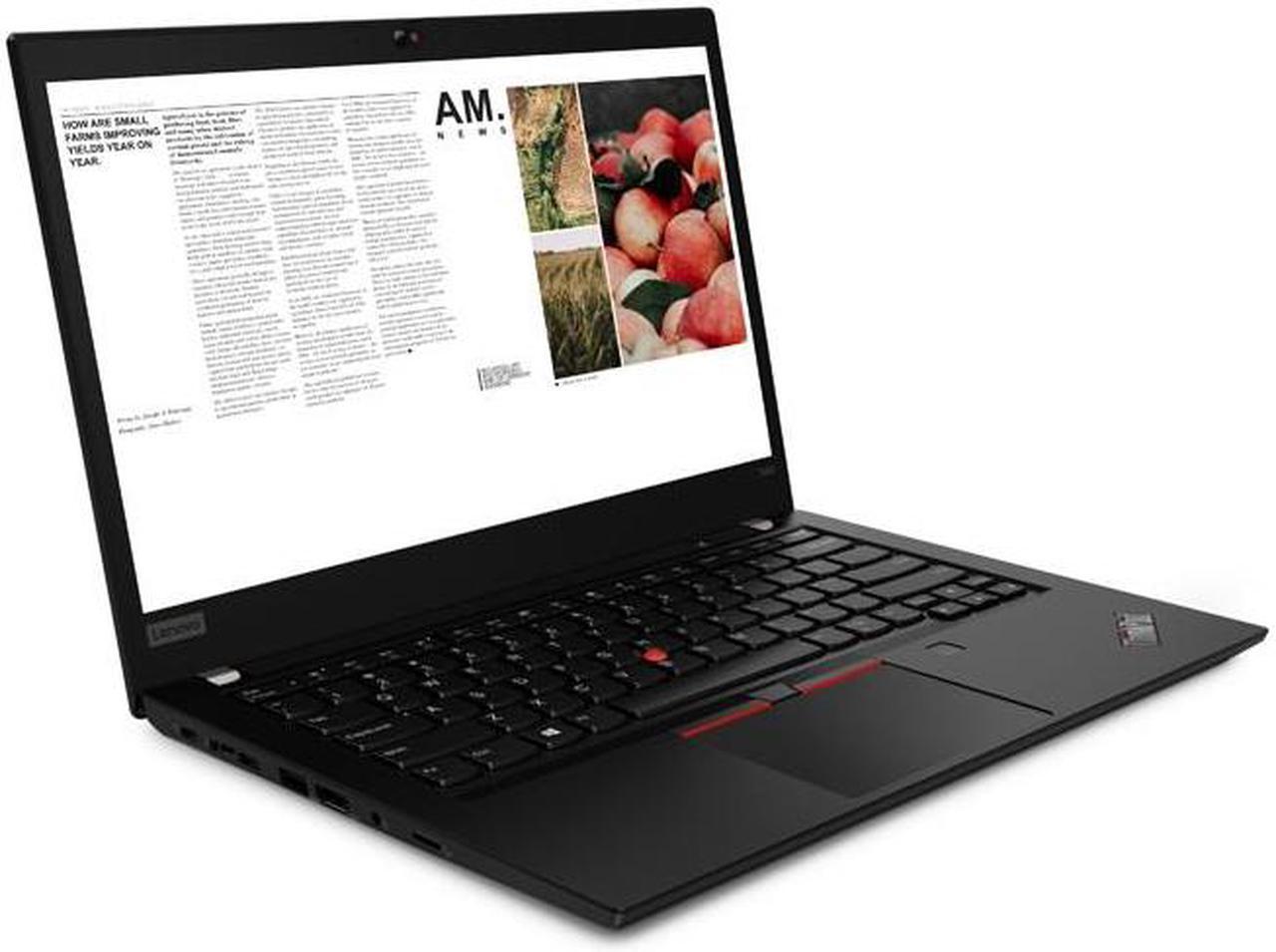 Alt view image 2 of 7 - Lenovo ThinkPad T490 i7 Home and Business Laptop (Intel i7-8565U 4-Core, 16GB RAM, 2TB PCIe SSD, 14" Full HD (1920x1080), Intel UHD 620, Fingerprint, Wifi, Bluetooth, Webcam, 2xUSB 3.1, Win 10 Pro)