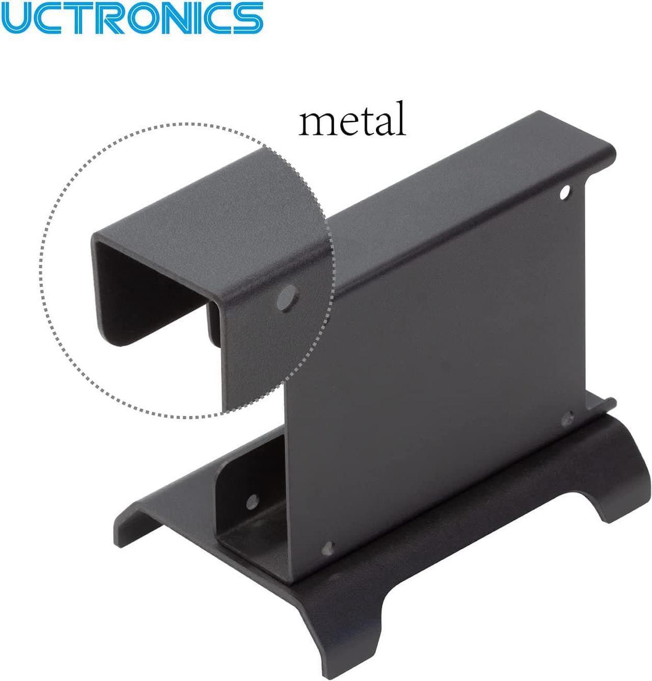 Alt view image 3 of 6 - UCTRONICS for Raspberry Pi SSD Case, Pi NAS Metal Vertical Stand for Dual 2.5 SSDs and Pi 5, 4, 3B/3B+ and Other B Models