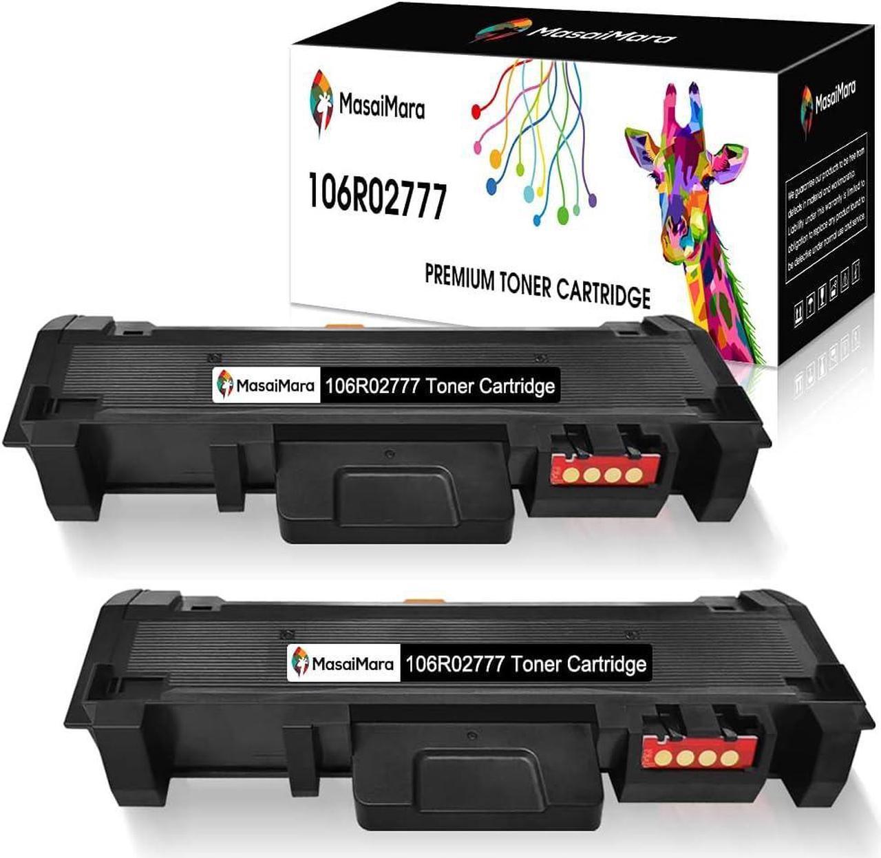 MasaiMara 106R02777 Compatible Toner Cartridge Replacement for Xerox 3215 3260 106R02777 to use with Xerox WorkCentre 3225 3215 3215NI 3225DNI Phaser 3260 3260DNI 3260DI 3052 (Black, 2Pack)