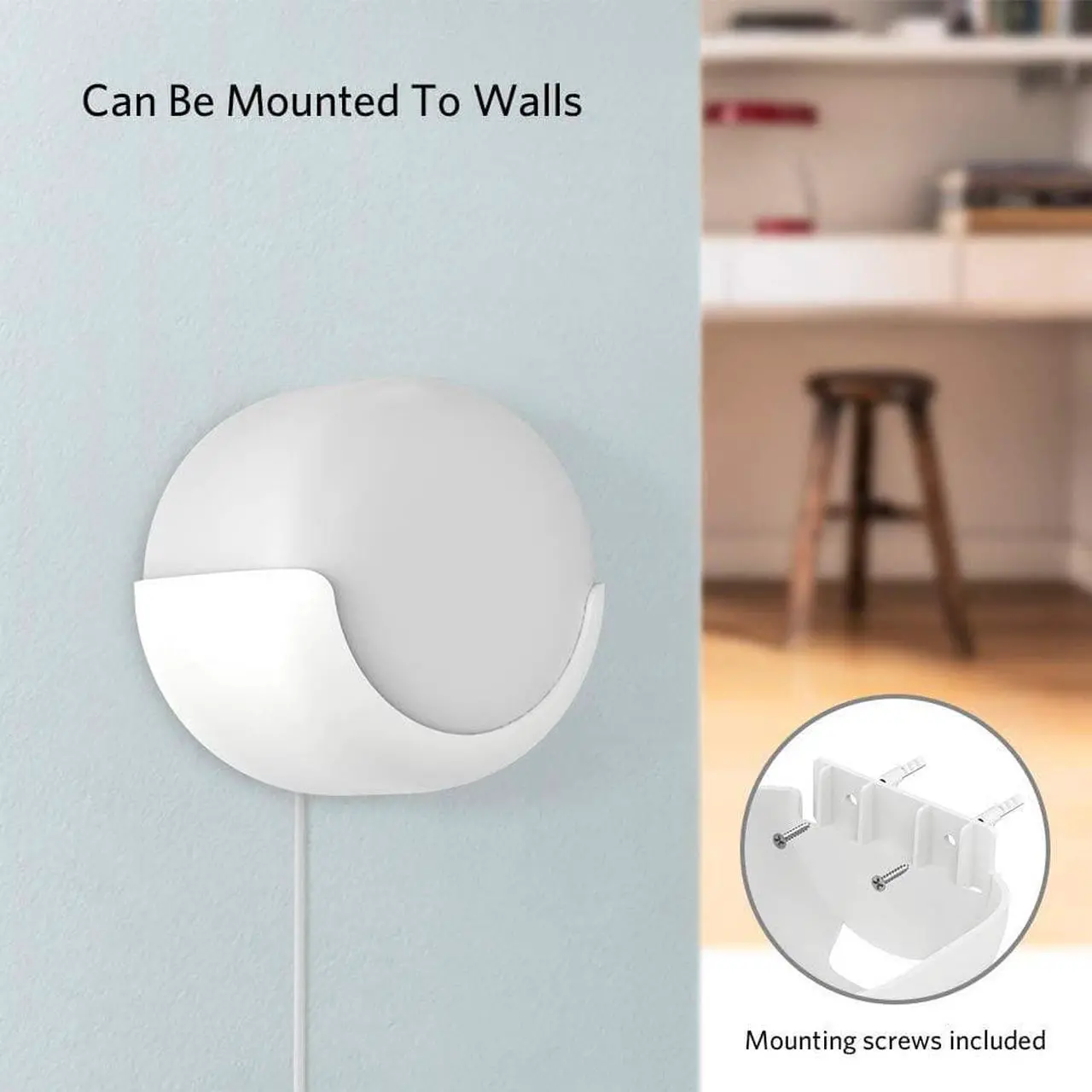 Alt view image 7 of 7 - Aobelieve Wall Outlet Mount for Google Nest WiFi Router
