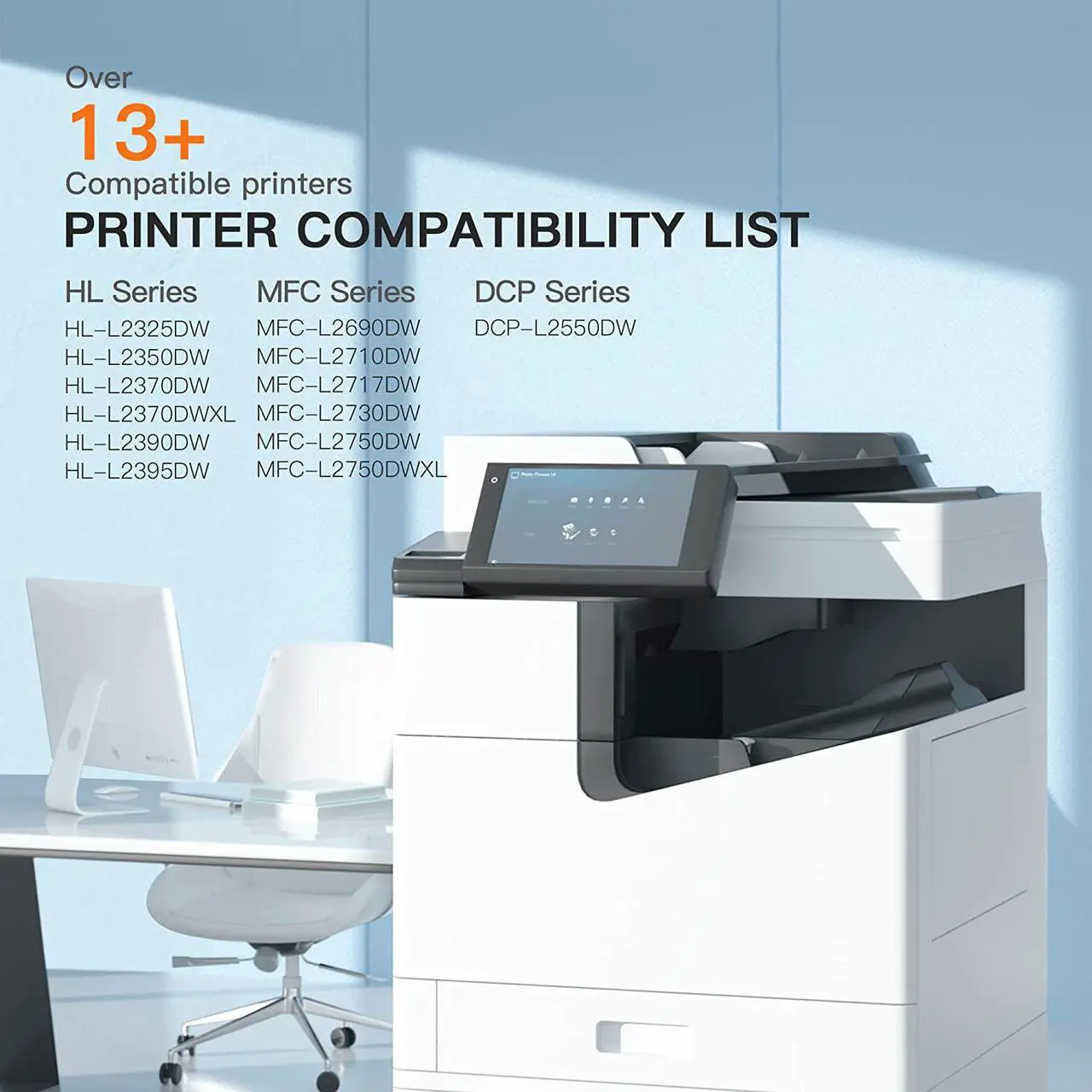 Alt view image 5 of 7 - E-Z Ink (TM Compatible DR730 Drum Unit (Not Toner) Replacement  DR 730 Compatible with HL-L2350DW HL-L2395DW HL-L2370DW HL-L2370DWXL MFC-L2750DW MFC-L2710DW DCP-L2550DW Printer (2 Drum)